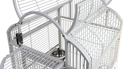 King’s Cages SLTS 1818 Small Triple Top Cage: A Haven for Small Birds!