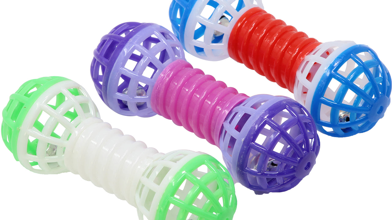 Where Can I Get Rattle Dumbbell Toys For My Pet Bird?