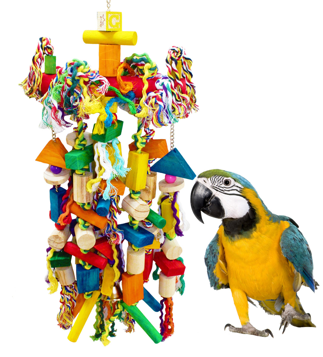 Bird Supplies Large Toys Amazon Cockatoo and Macaw Toys Bonka Bird Toys