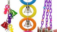 What are good selling bird toys with bells?