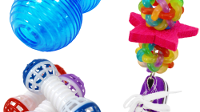 What are good bird foot toys?