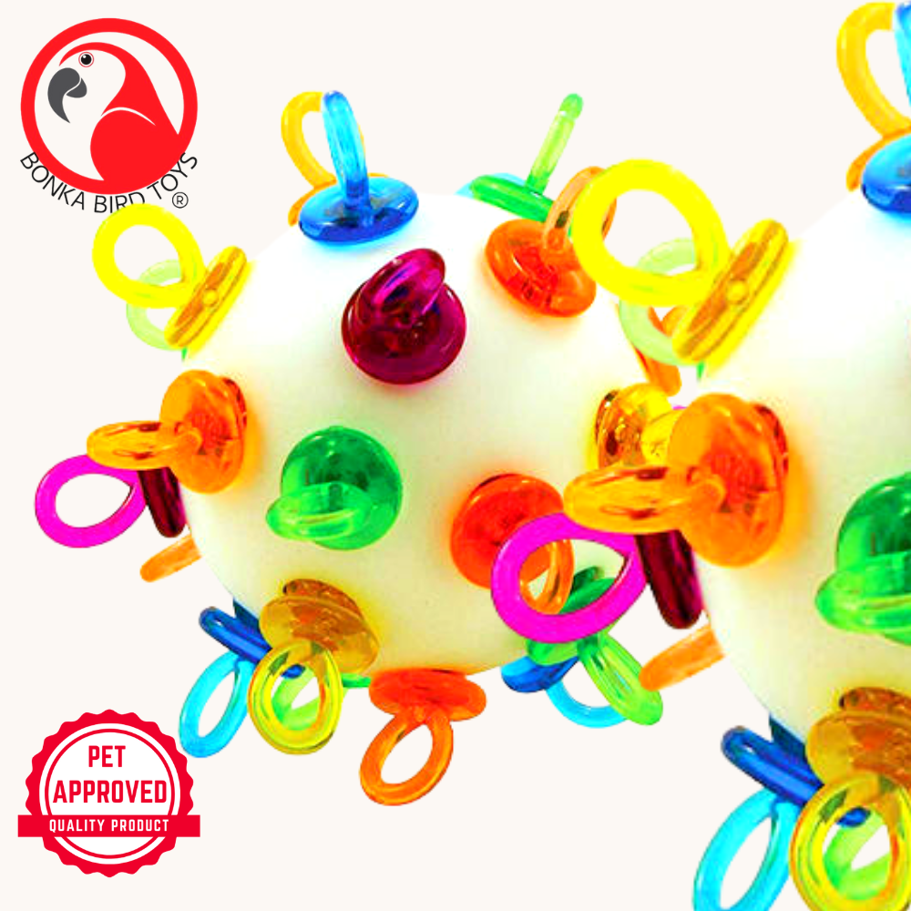 2238 Paci Ball Foot Talon Toy - Bonka Bird Toys