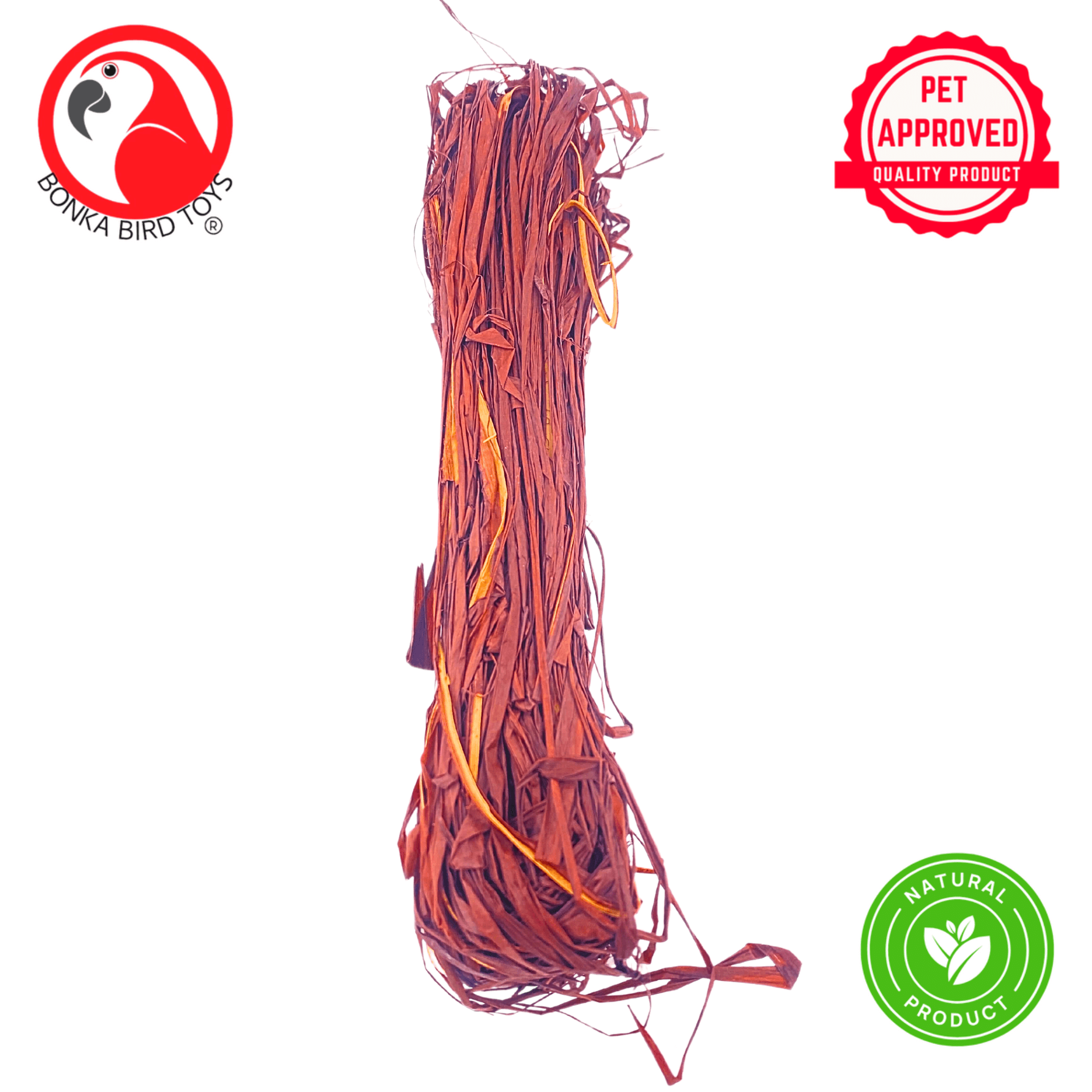 1153 Pk1 Raffia Bundle - Bonka Bird Toys