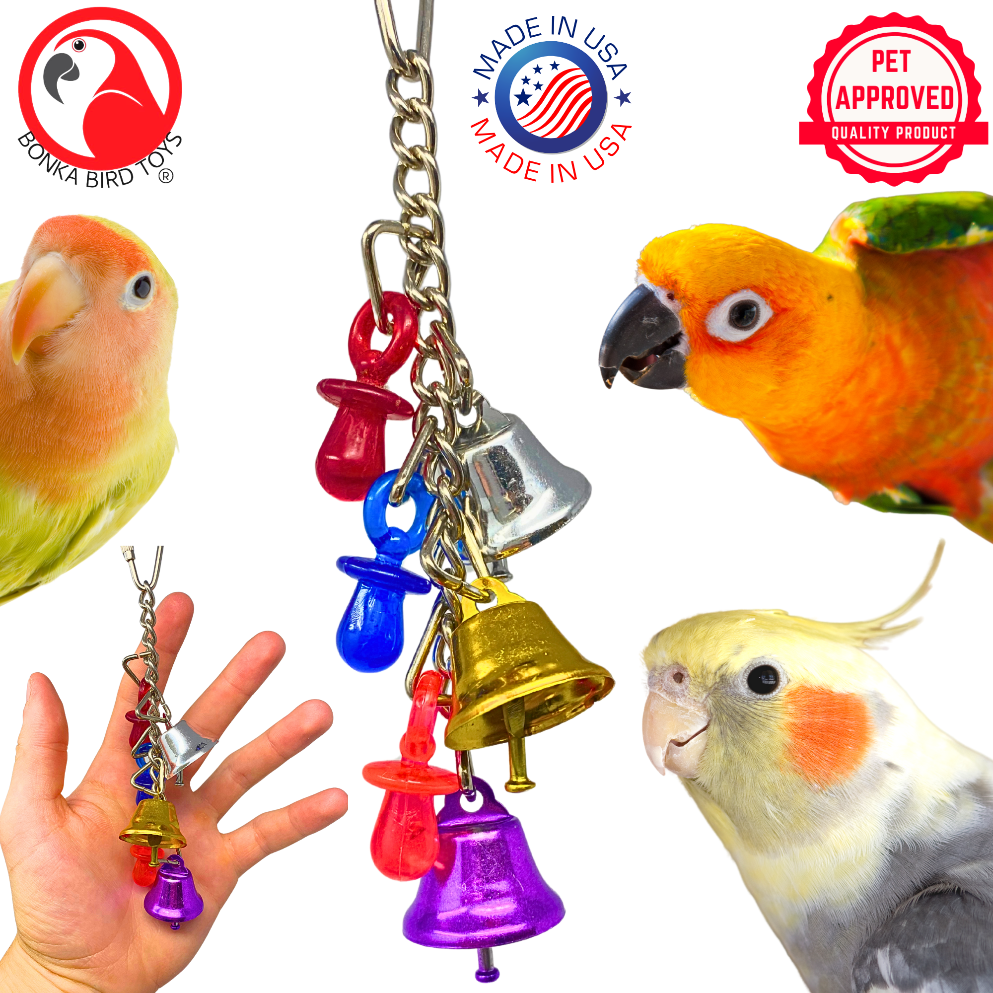 1107 Jingle Bells - Bonka Bird Toys