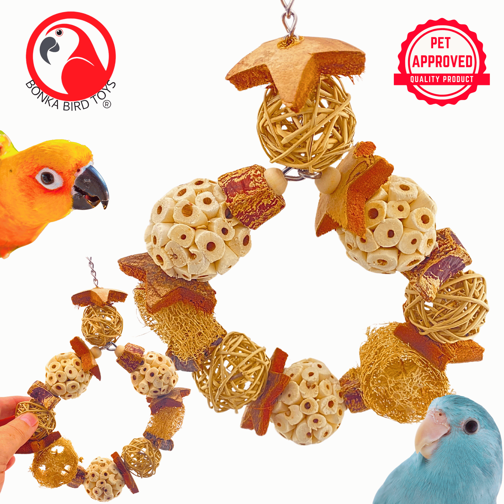 1199 Natures Harmony Swing - Bonka Bird Toys