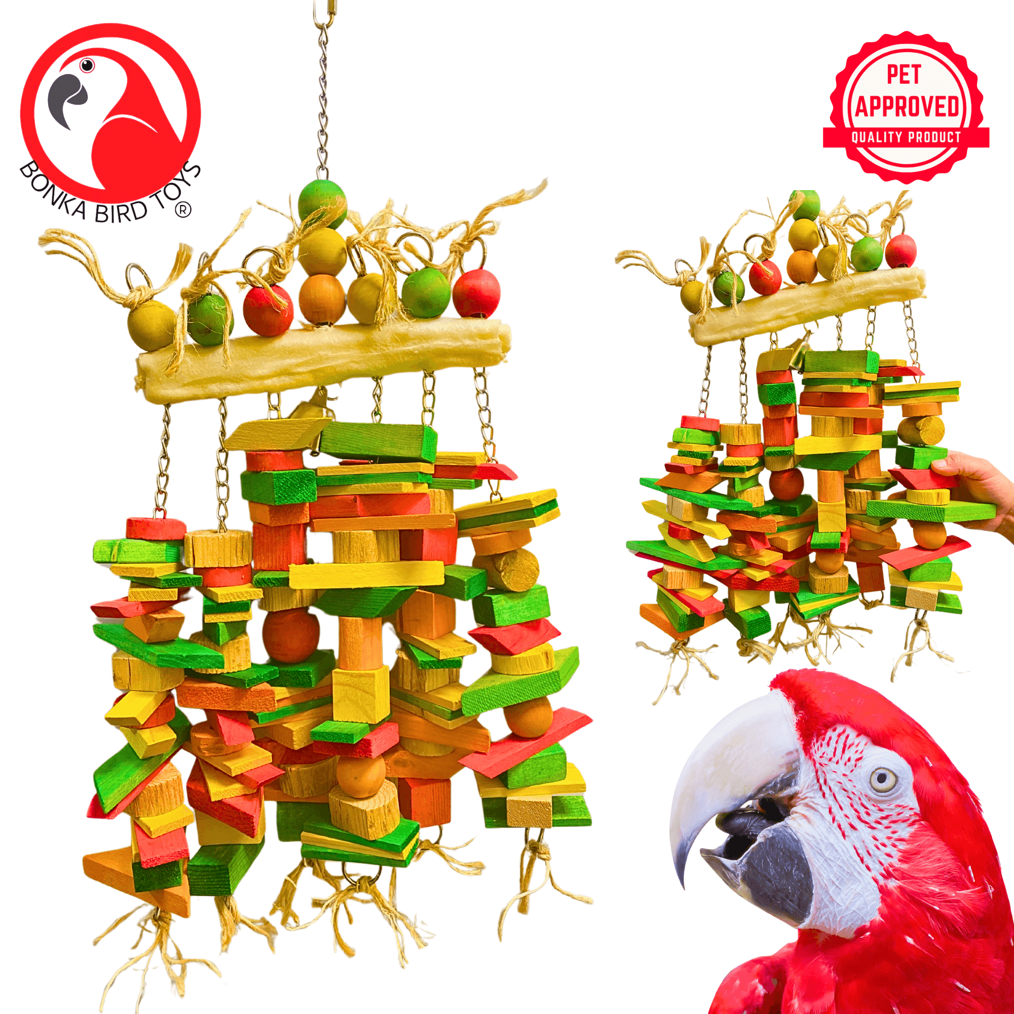 2059 X-Large Bone Bridge - Bonka Bird Toys