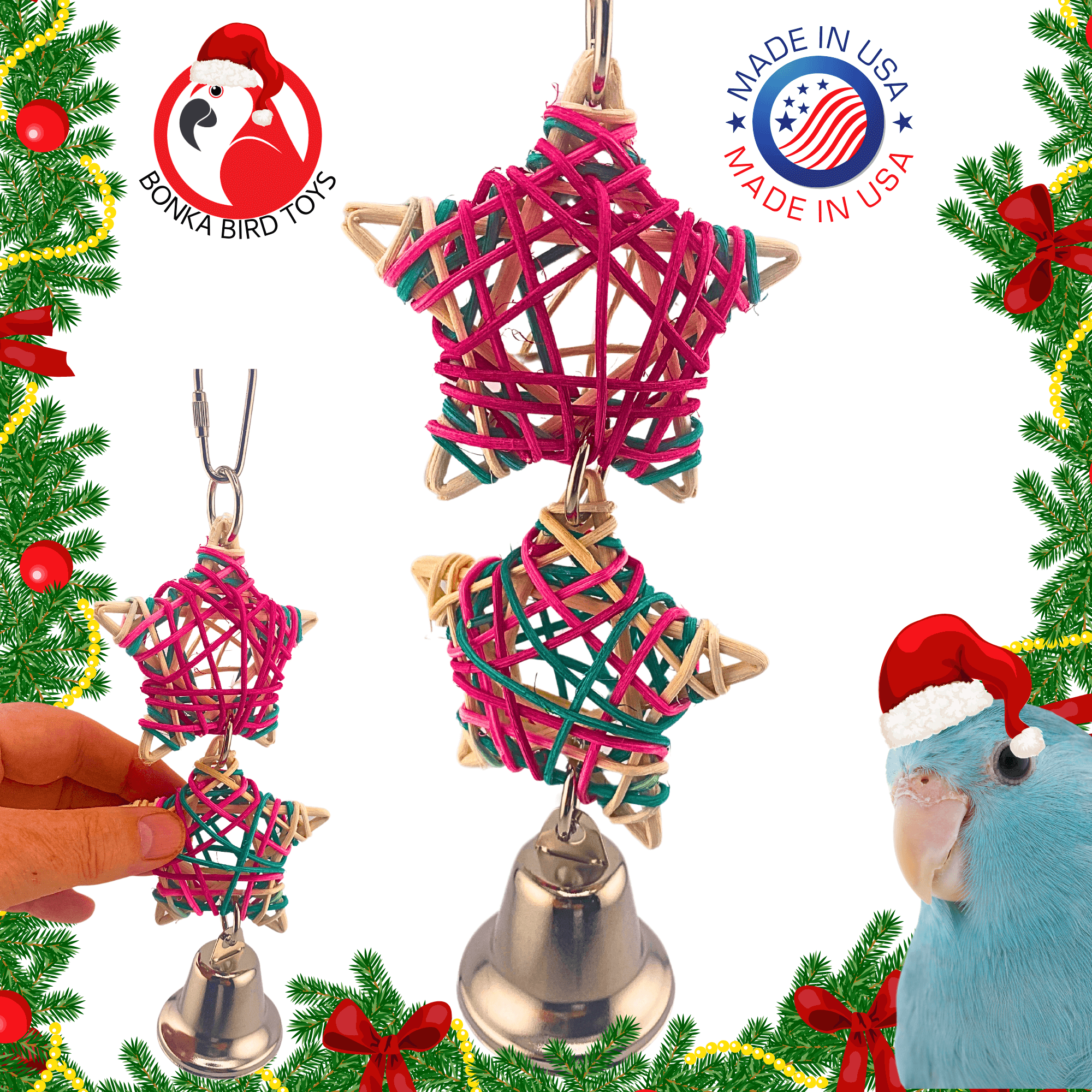 960 Christmas Star - Bonka Bird Toys