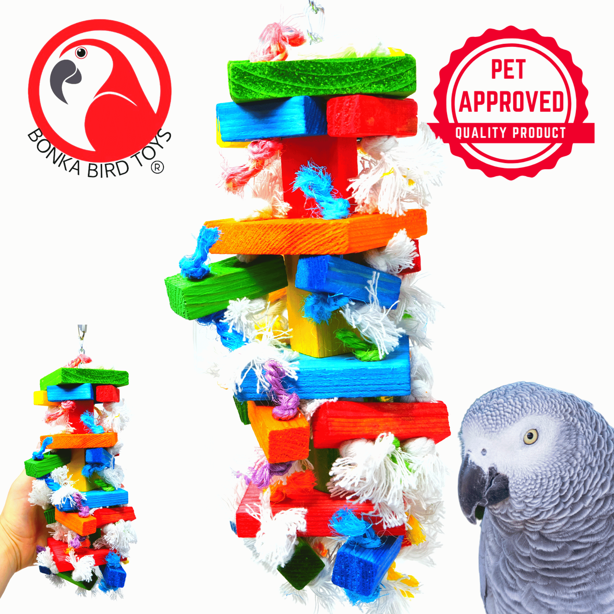 826 Block Tower - Bonka Bird Toys