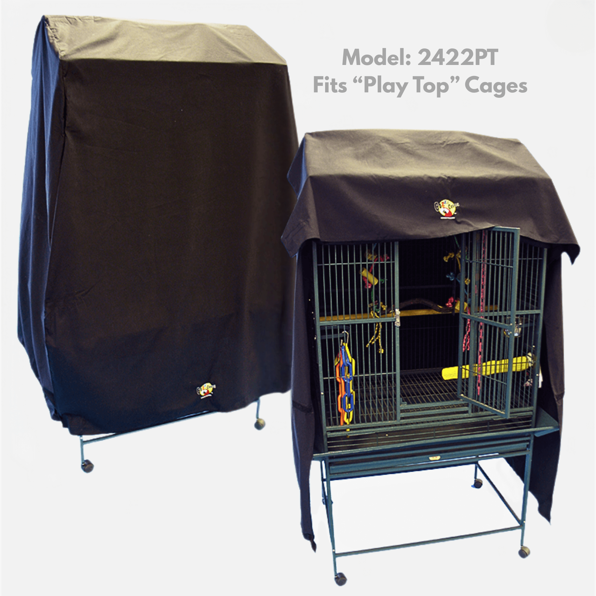 Cage Cover Model 2422 PT for Play Top parrot bird cages - Bonka Bird Toys