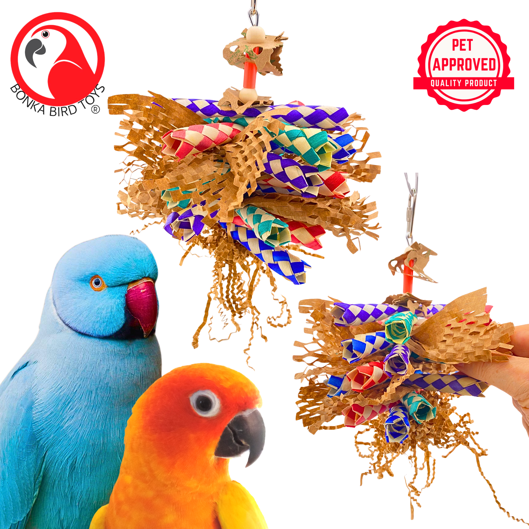3450 Paper Shred - Bonka Bird Toys