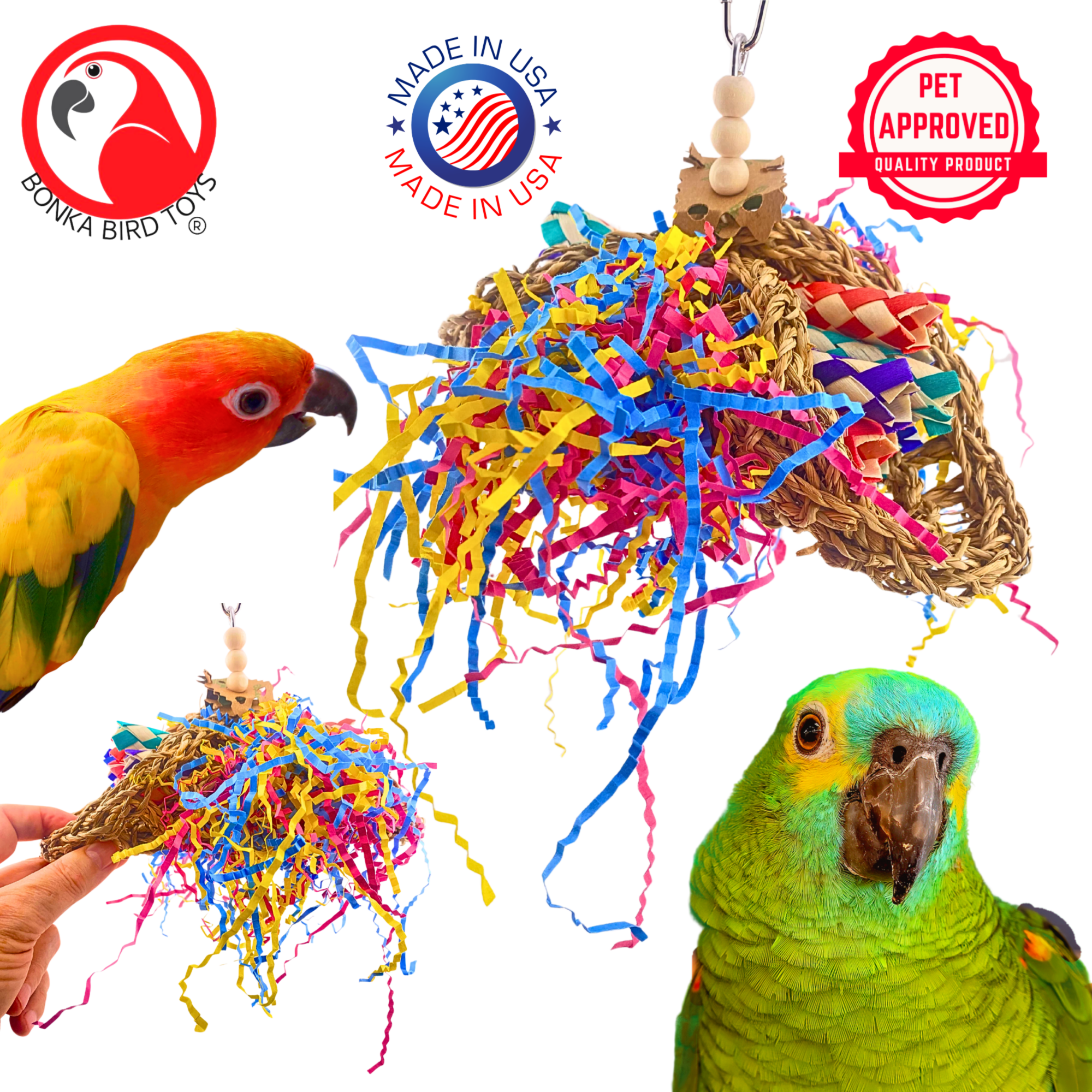 1359 Mini Taco - Bonka Bird Toys