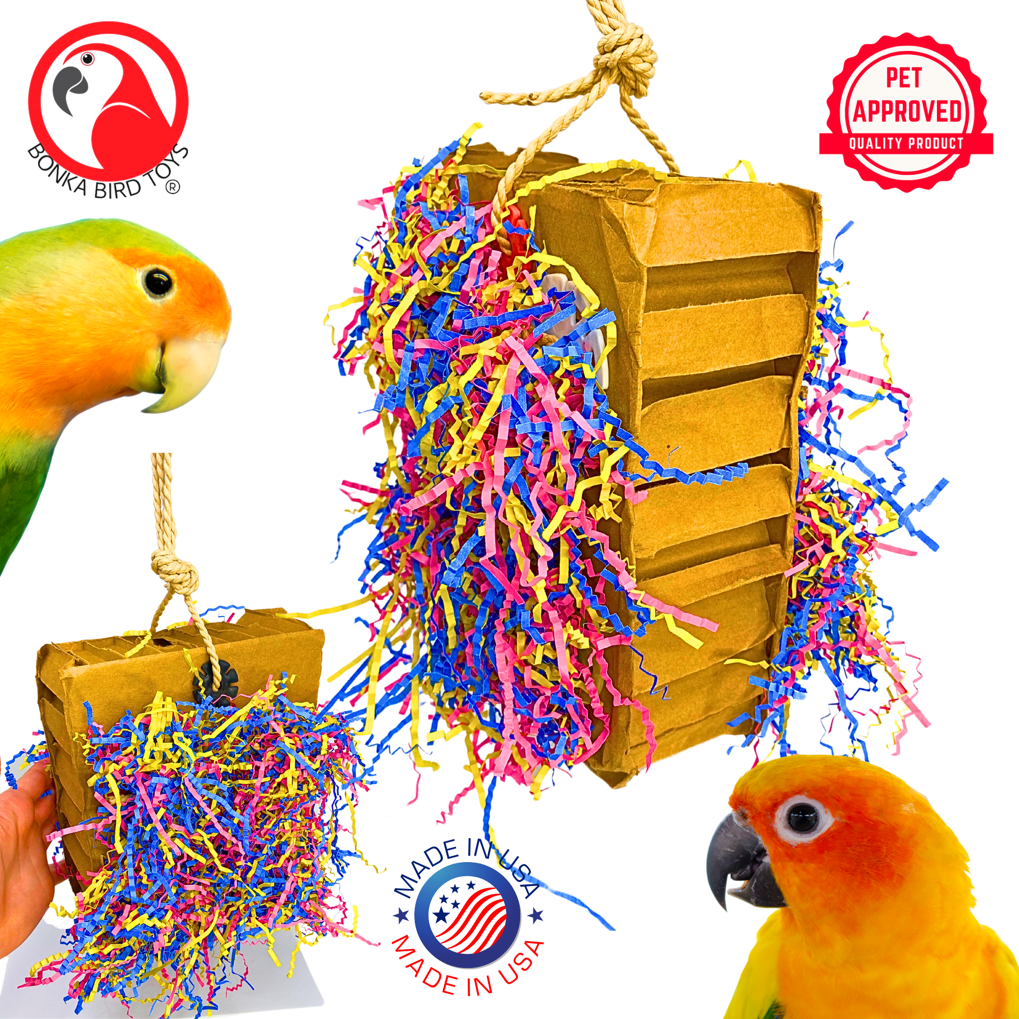 3805 Extra Large Harry Box - Bonka Bird Toys