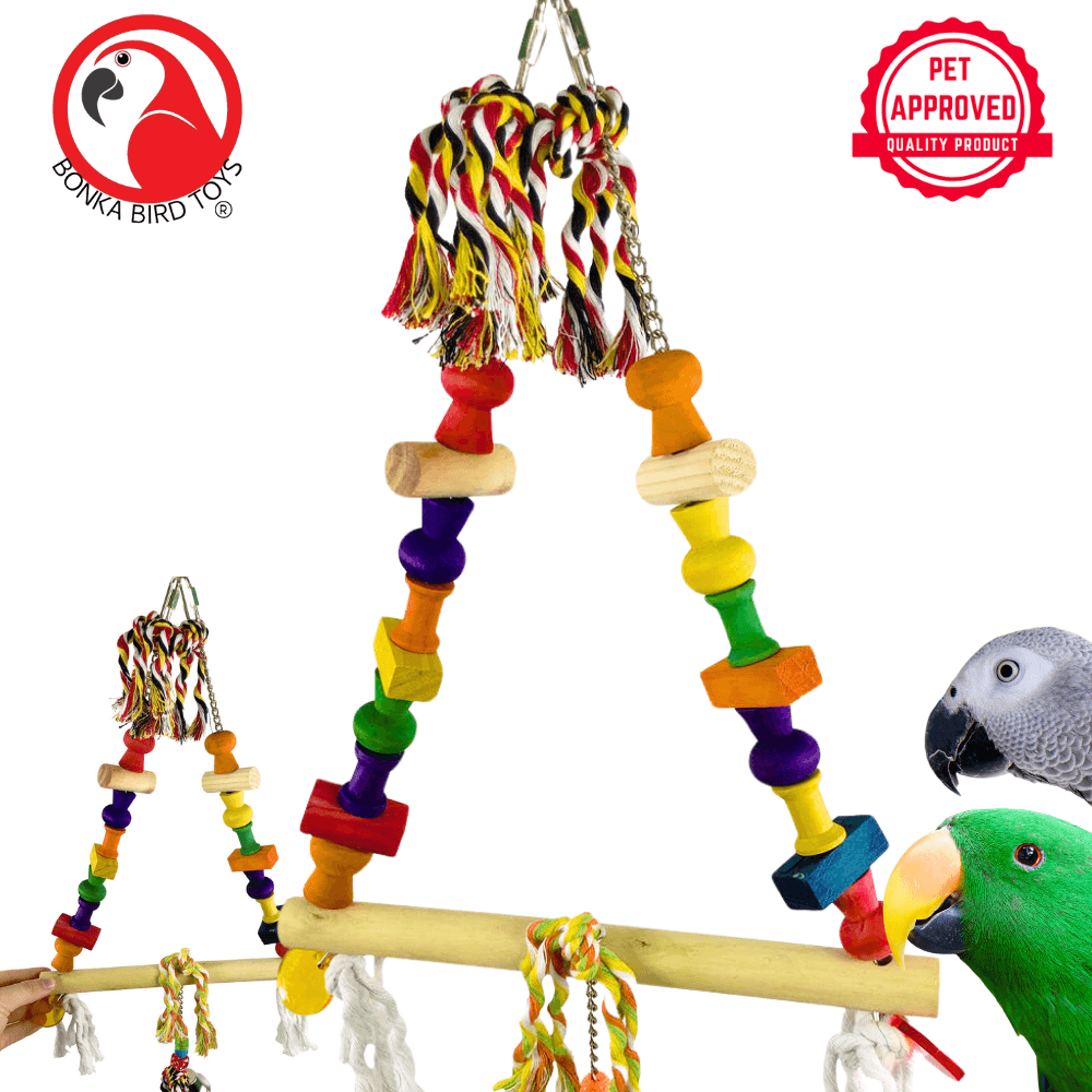 1383 Spindle Swing - Bonka Bird Toys