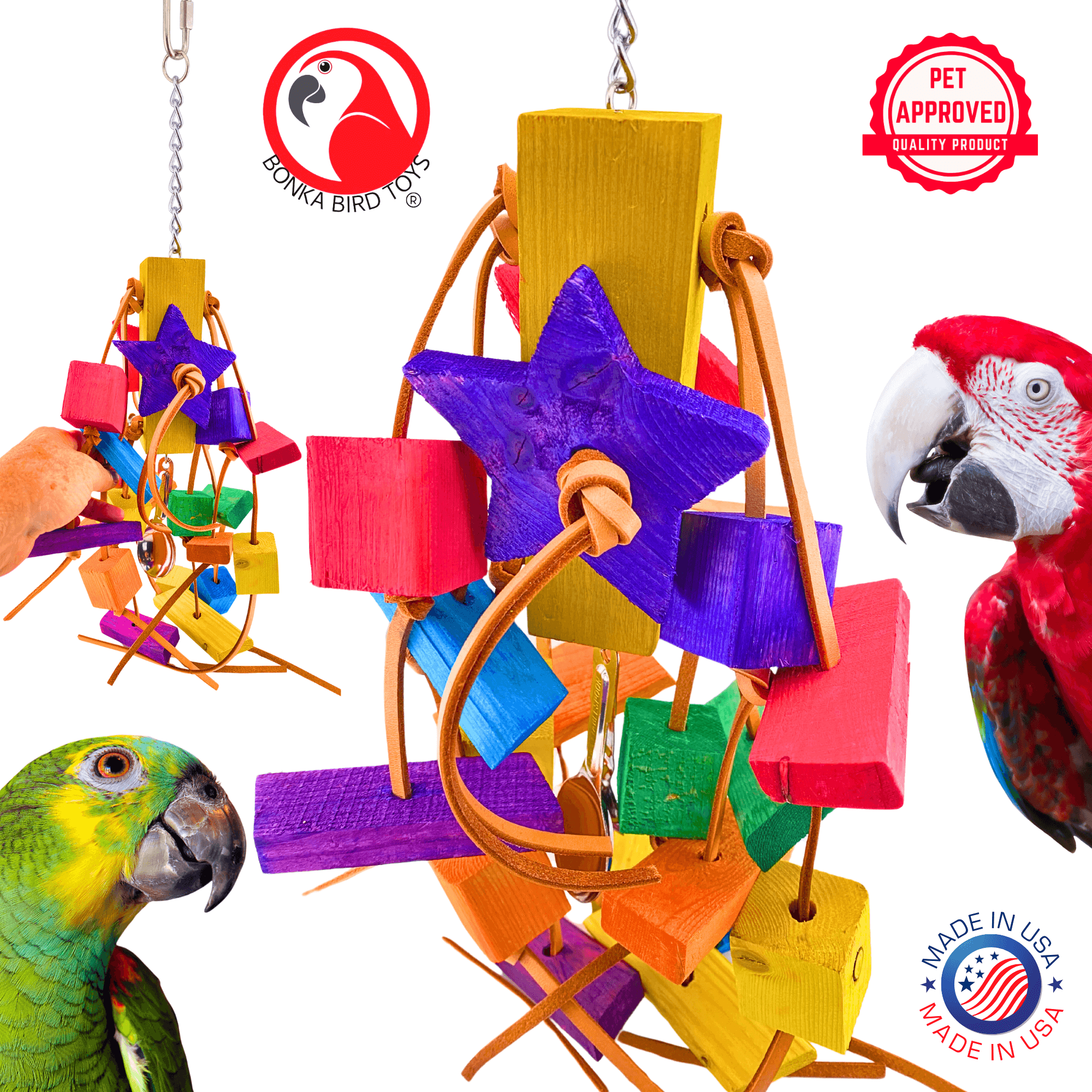 1432 Big Crunch - Bonka Bird Toys