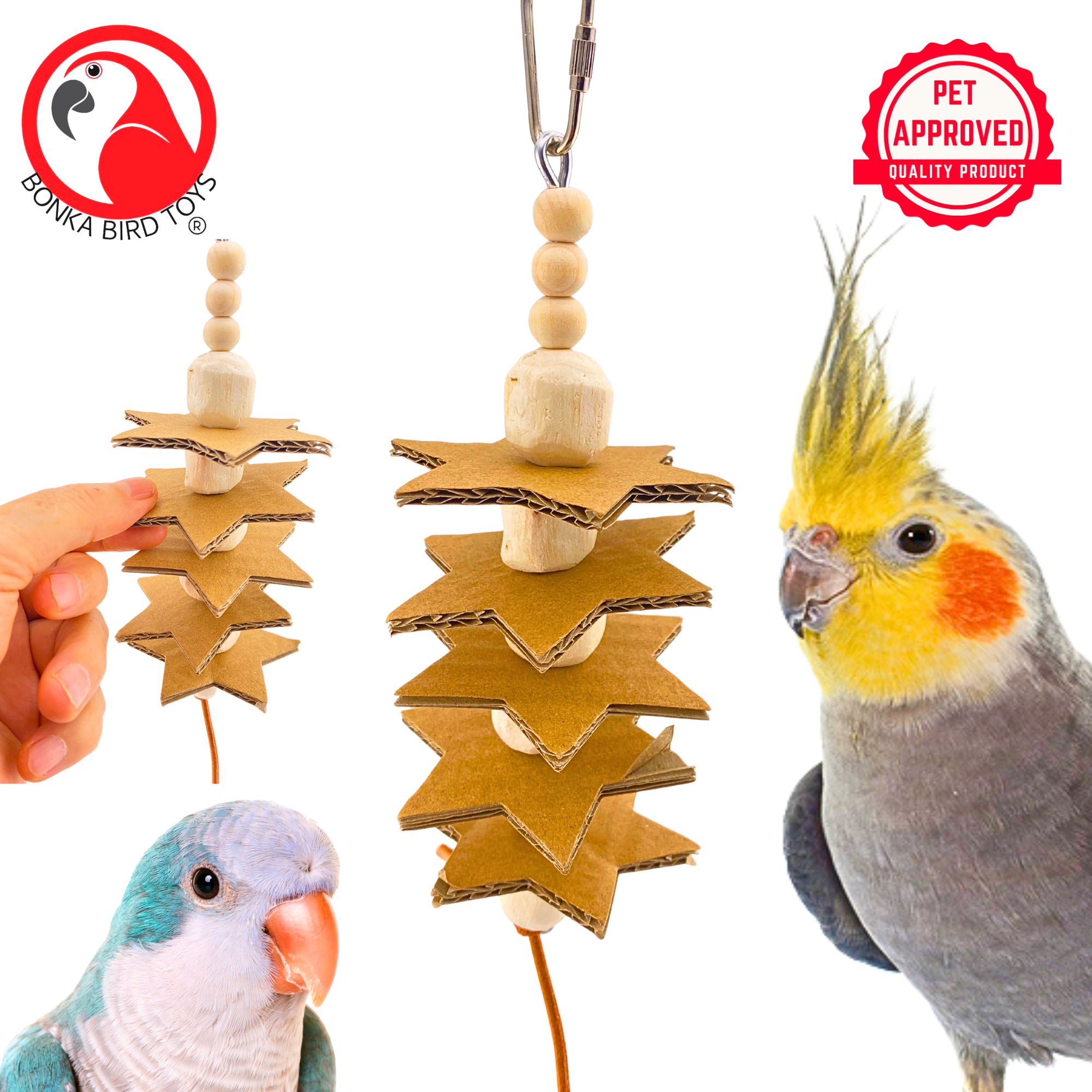 2123 Small Sola Star - Bonka Bird Toys