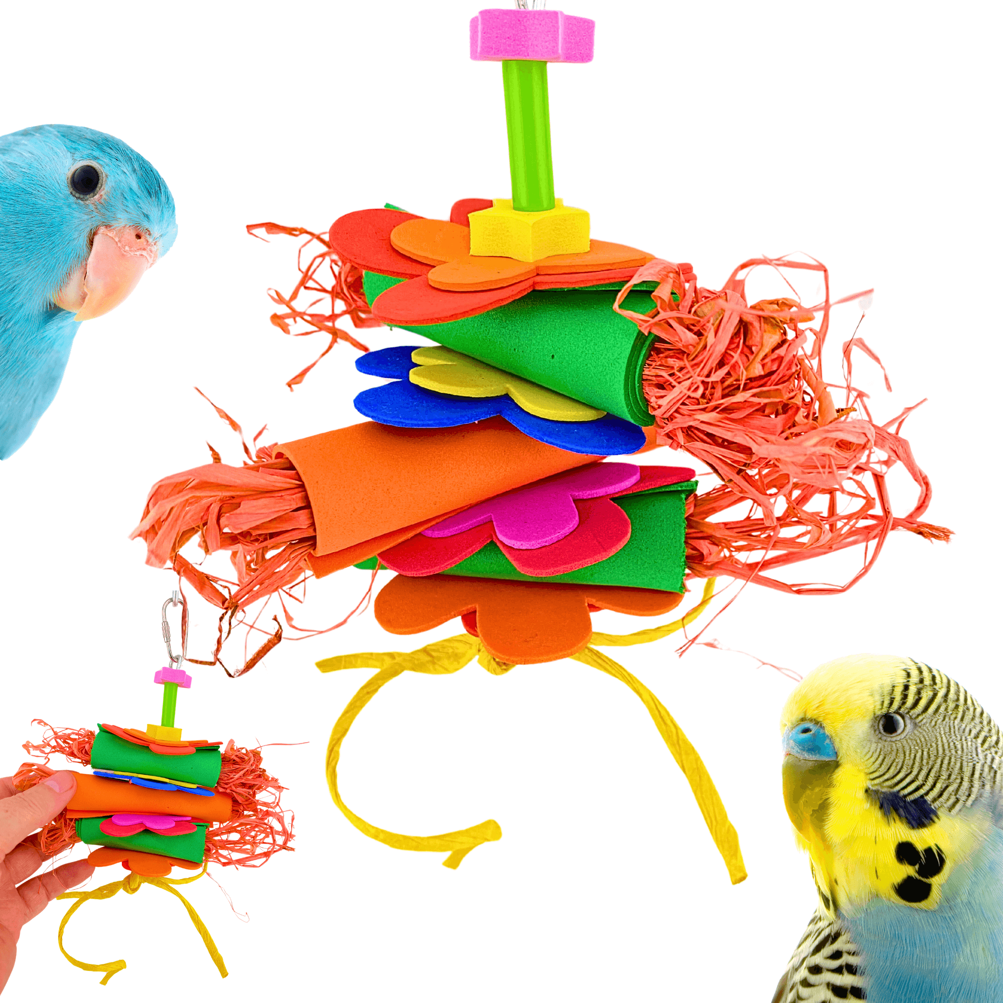 1102 Small Foam Roller - Bonka Bird Toys
