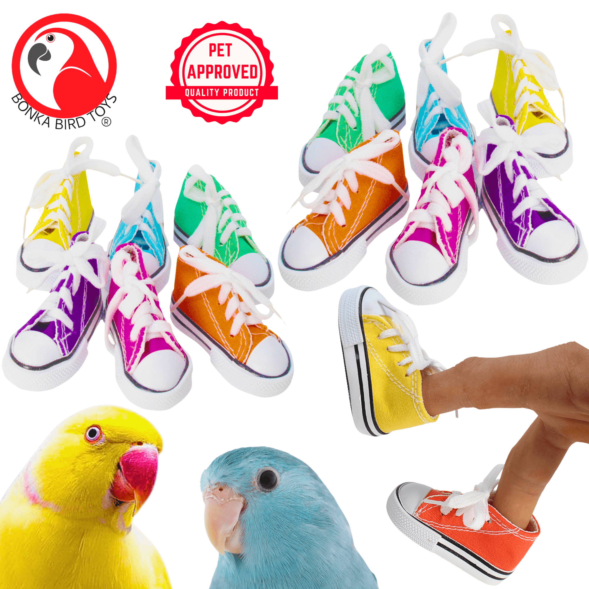 Mini Sneakers Pk12 - Pk24 - Bonka Bird Toys