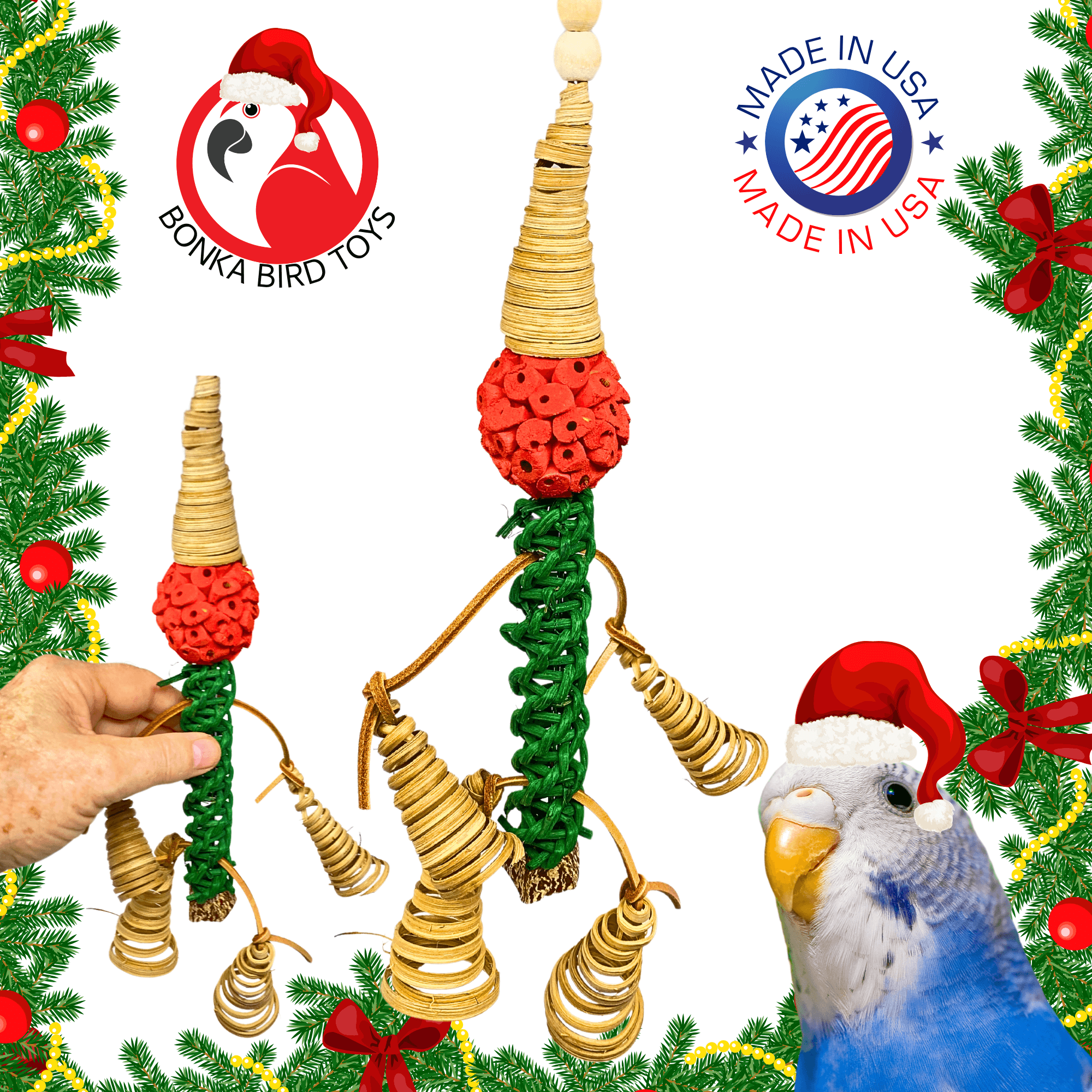 2741 Christmas Twist Elf - Bonka Bird Toys