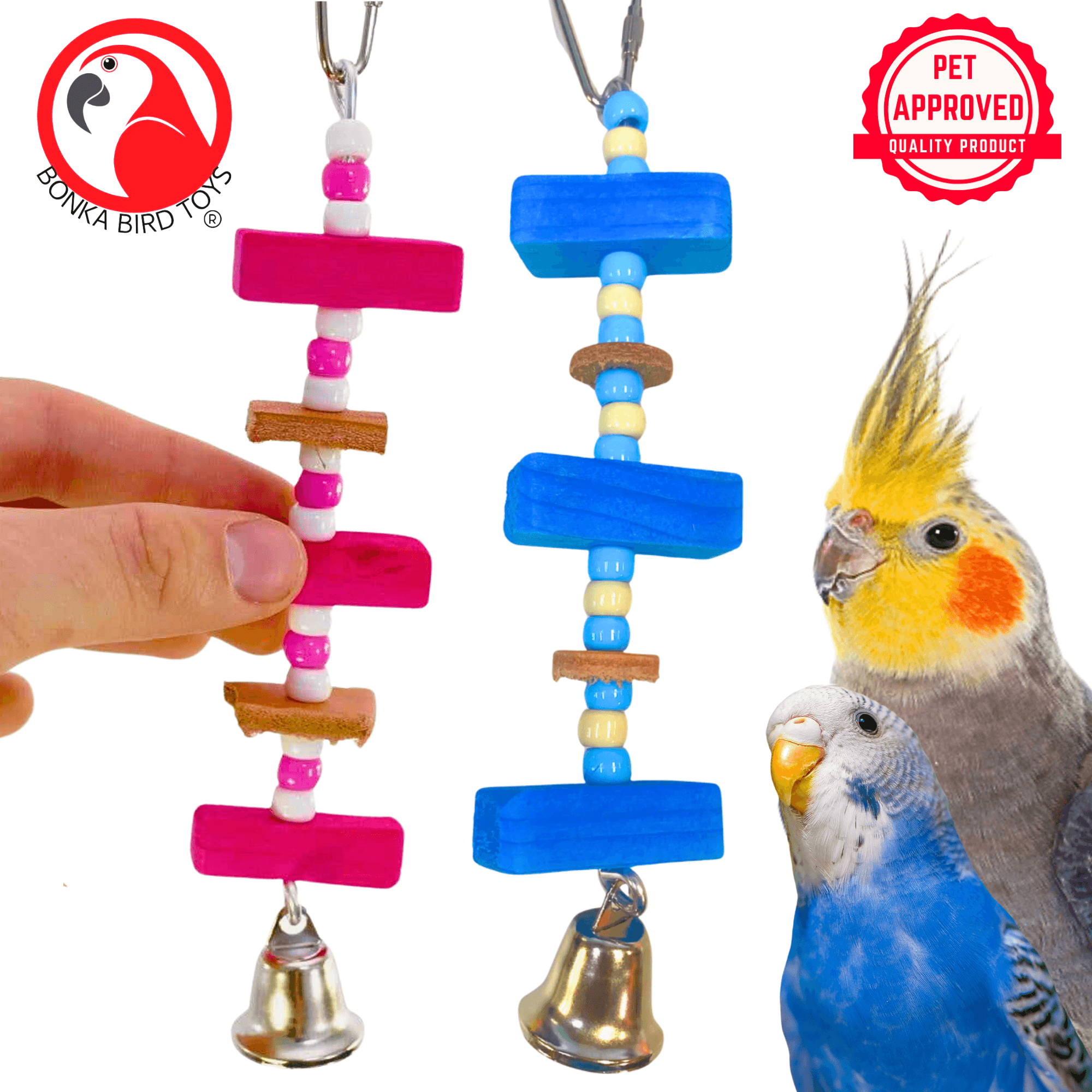 1076 Mini Block - Bonka Bird Toys