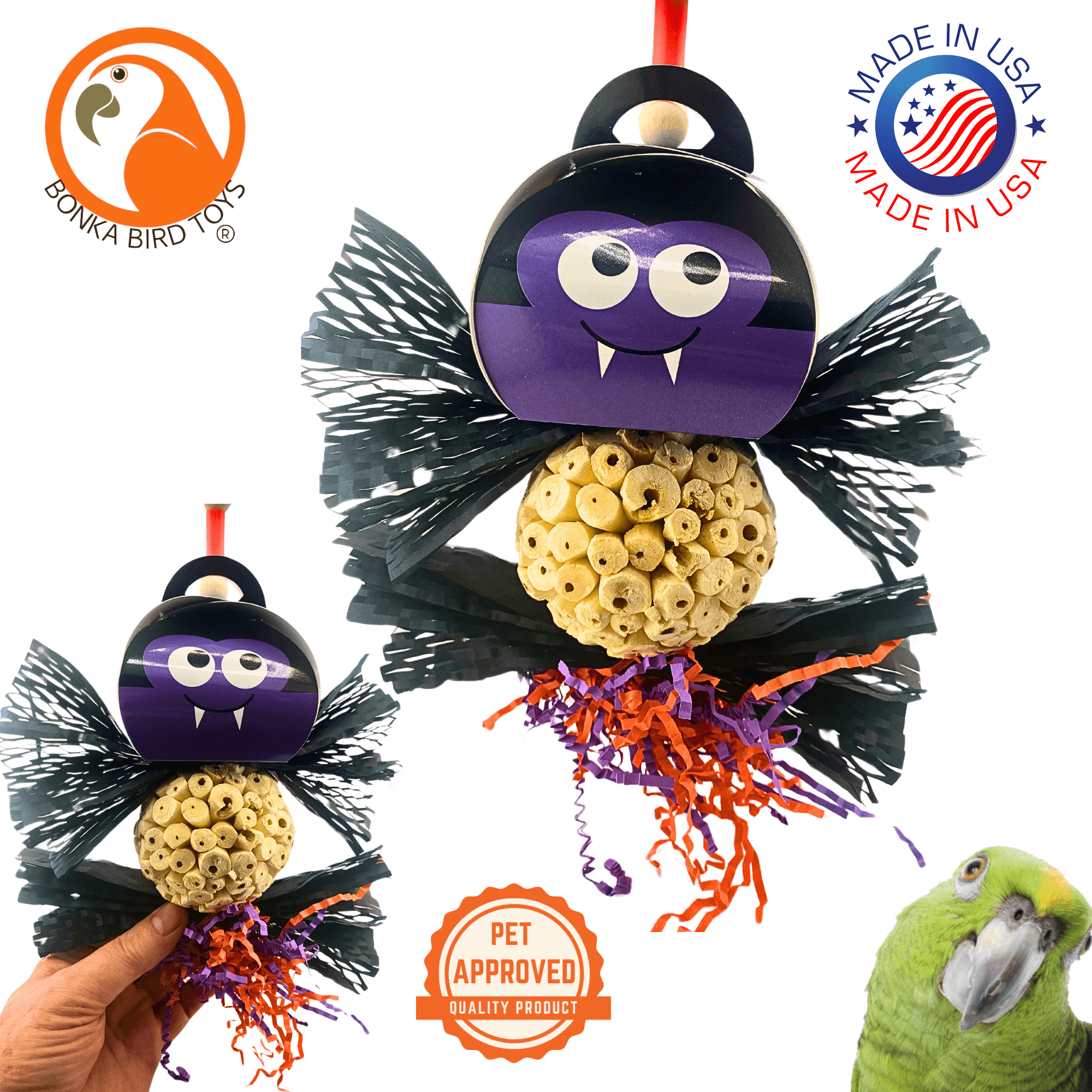 2720 Spooky Halloween Vampire - Bonka Bird Toys