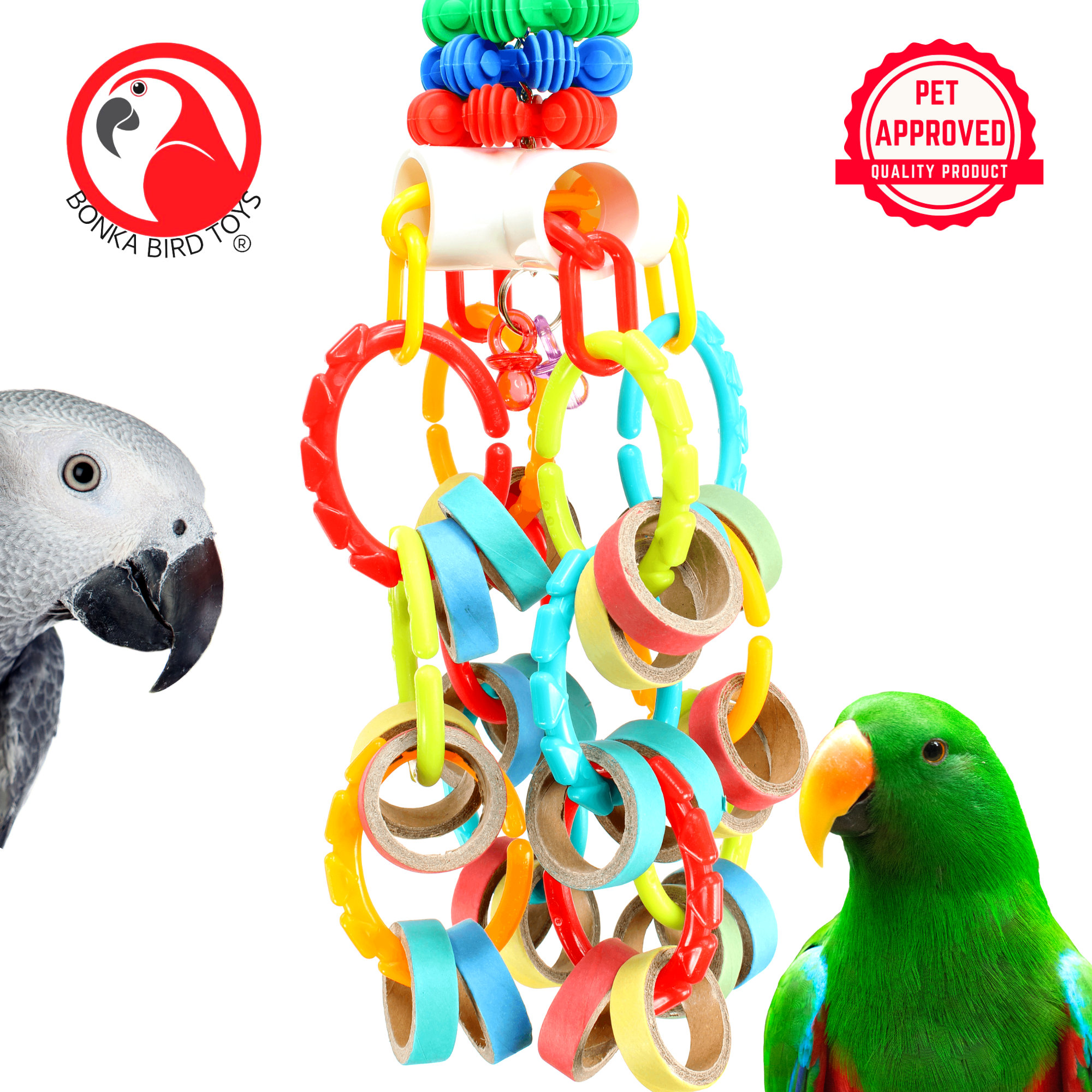 3551 Bagel Waterfall - Bonka Bird Toys