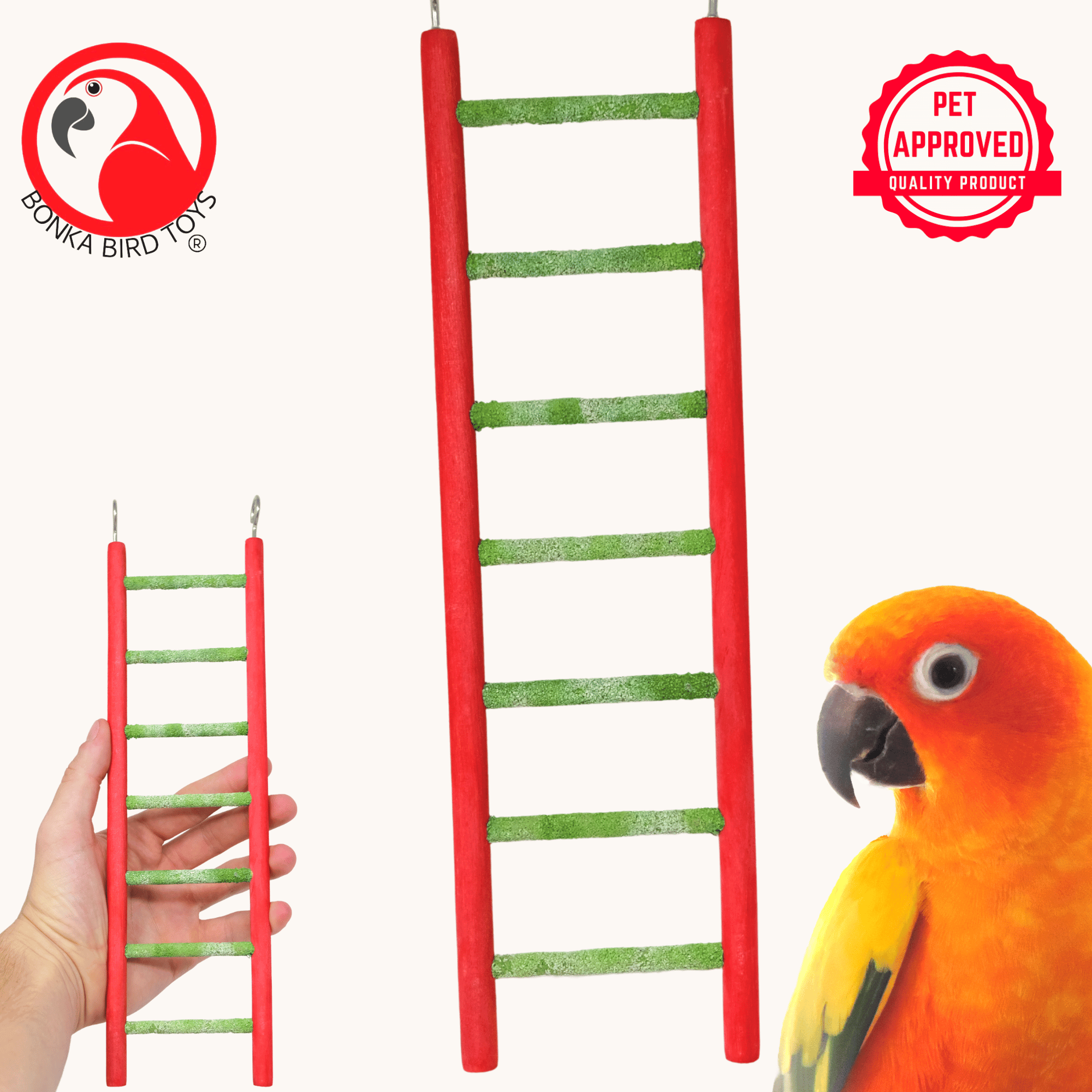 30802 Small Pedi-ladder 11" BOGO BUNDLE BUY ONE GET ONE FREE! - Bonka Bird Toys