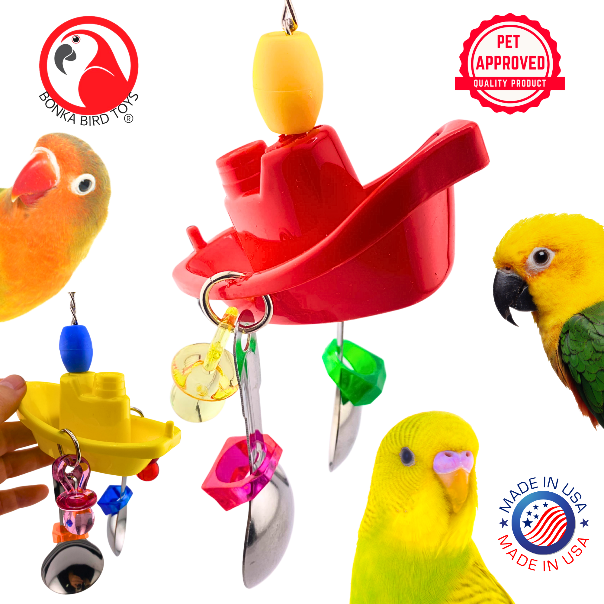 3653 Tugboat - Bonka Bird Toys