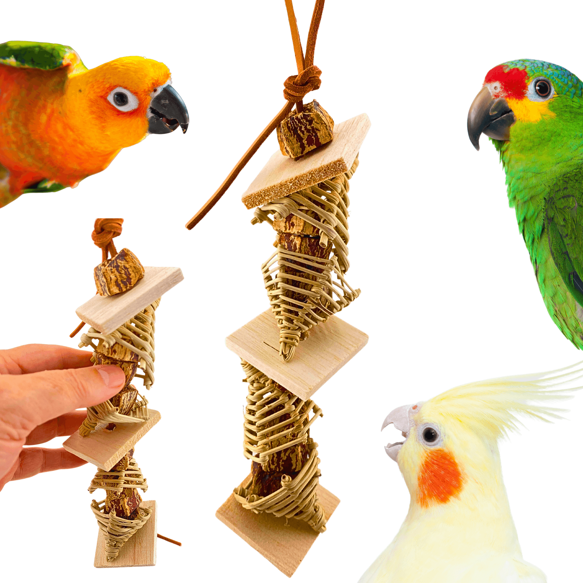 1133 Mahogany Maze - Bonka Bird Toys