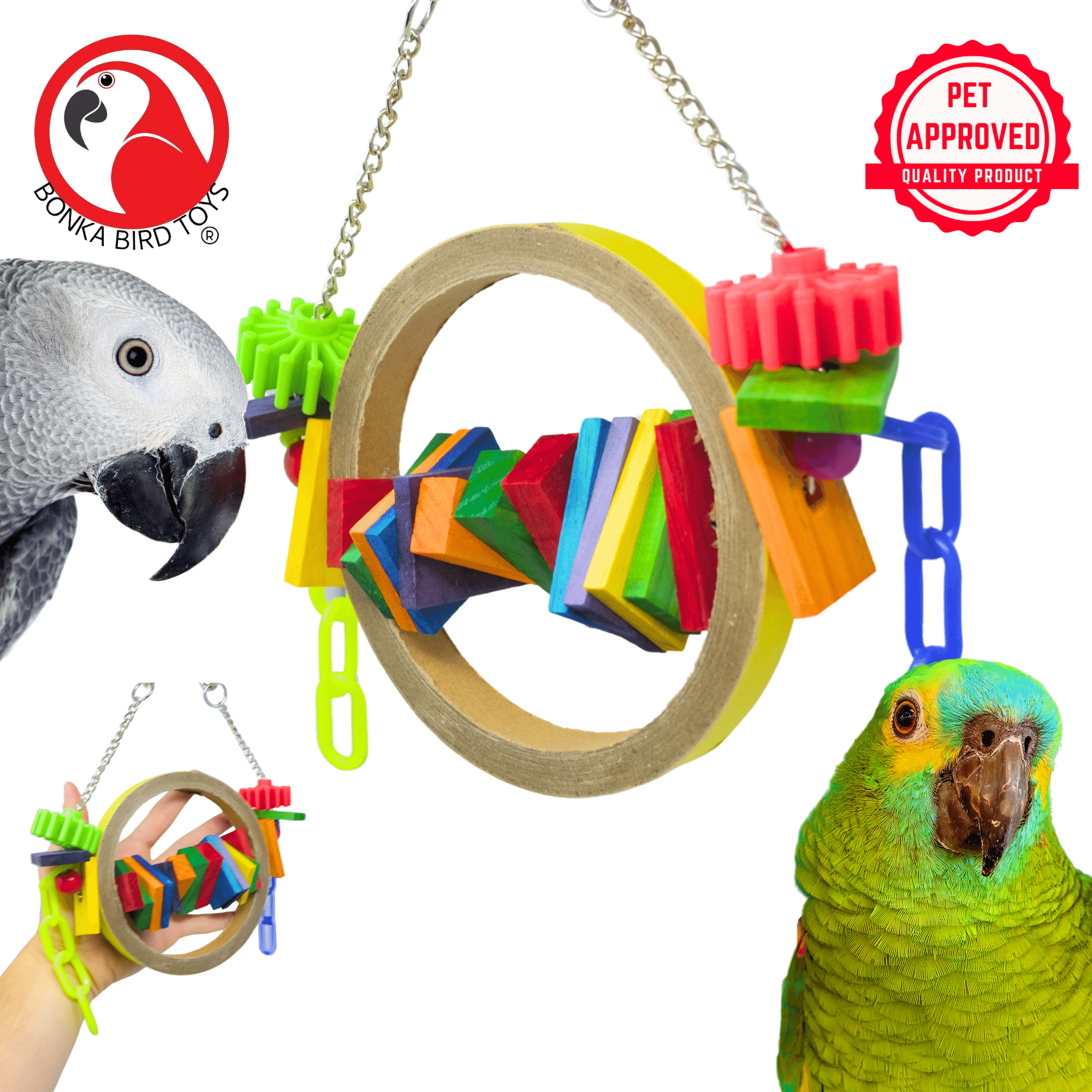 2236 Bagel Bridge - Bonka Bird Toys