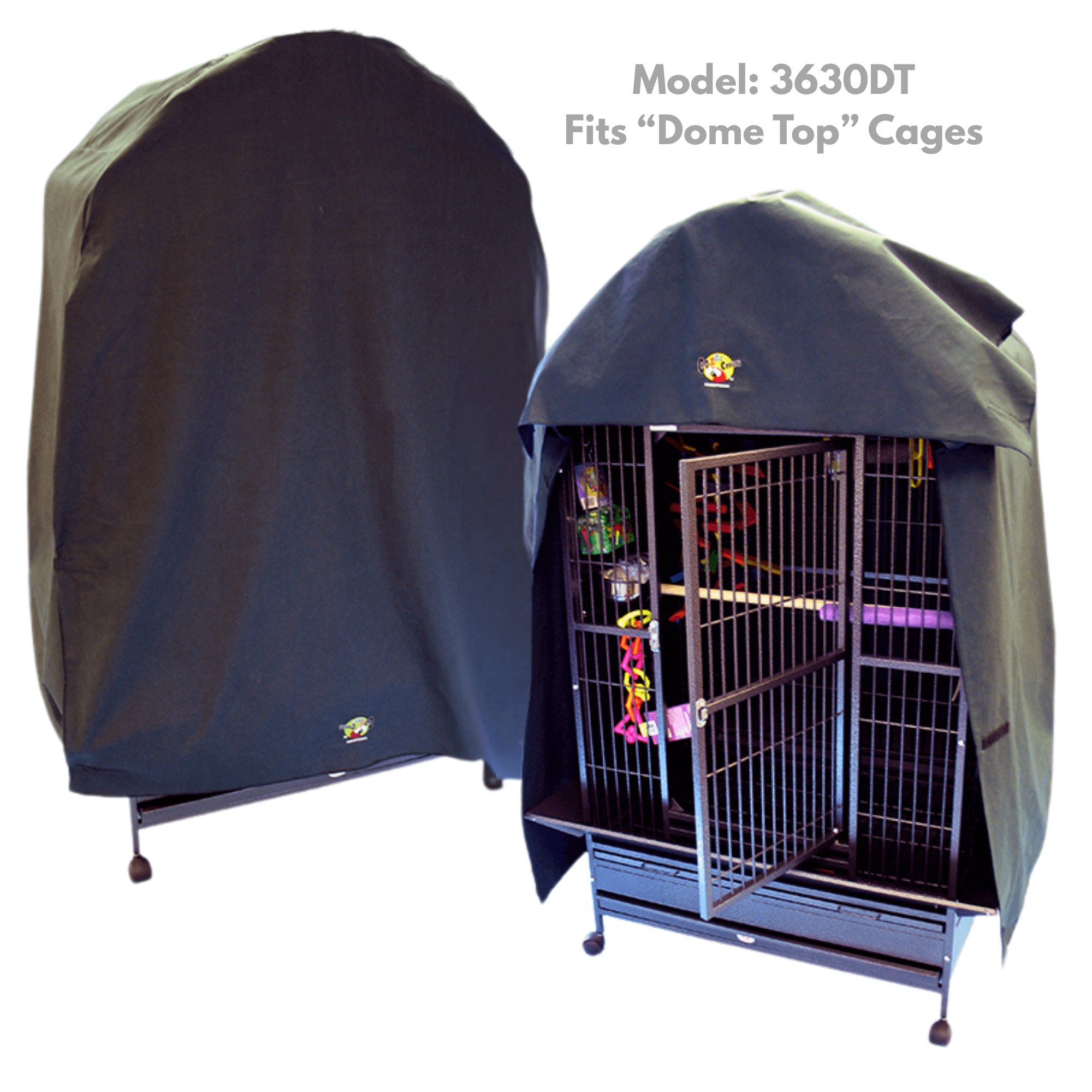 Cozzzy Cage Cover Model 3630DT for Dome Top Parrot Bird Cages - Bonka Bird Toys