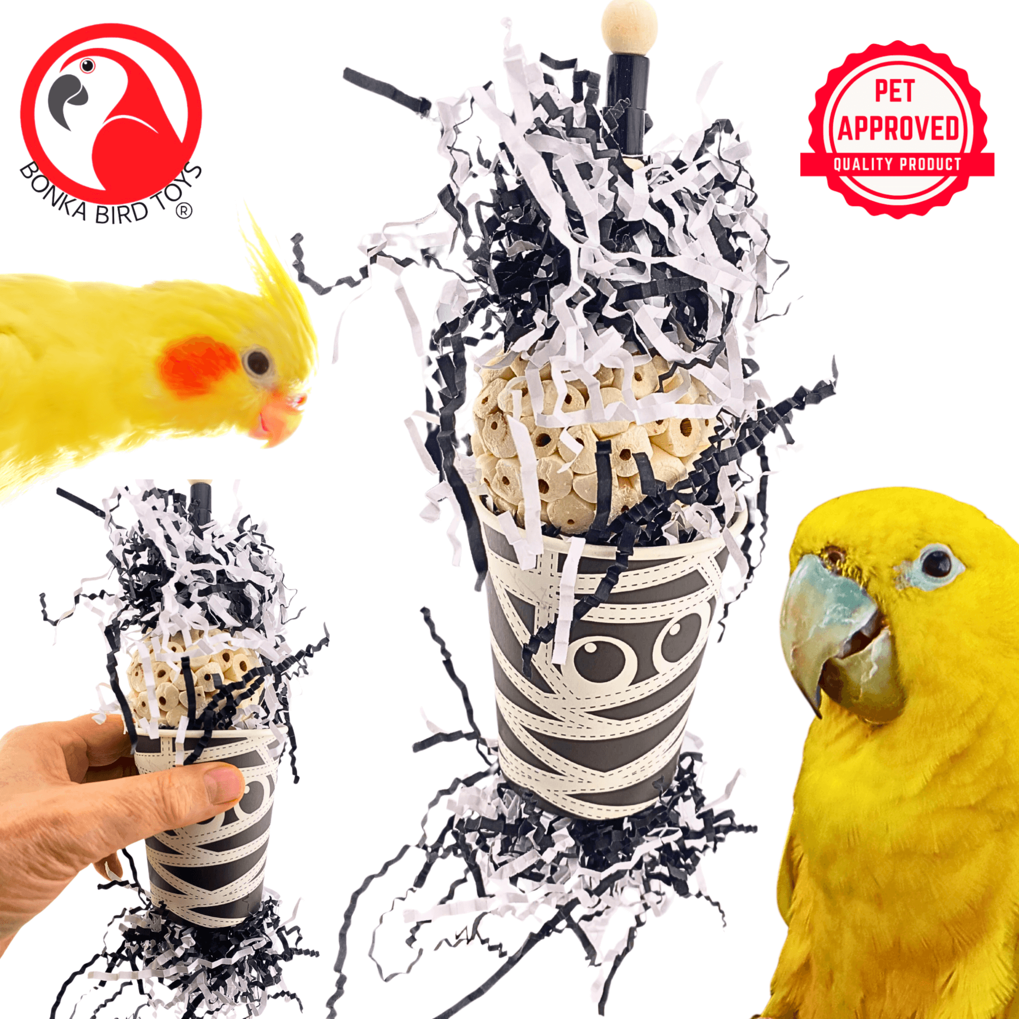 2867 Spooky Mummy - Bonka Bird Toys
