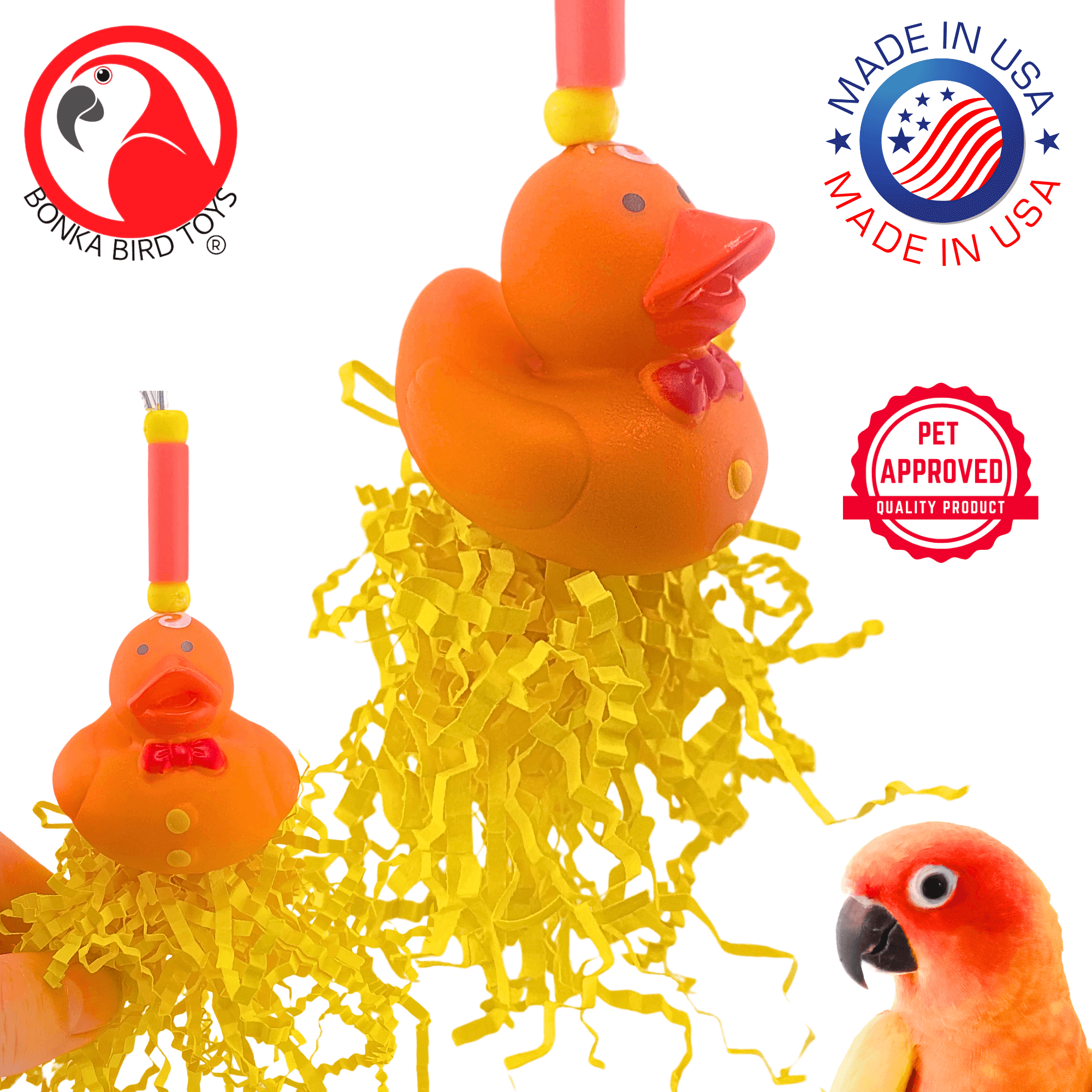 2725 Holiday Turkey Duck - Bonka Bird Toys