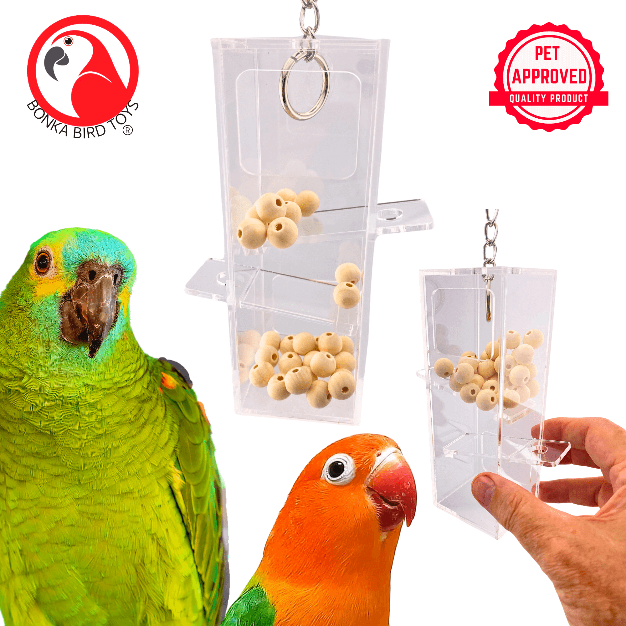 2589 Slide and Snack Station - Bonka Bird Toys