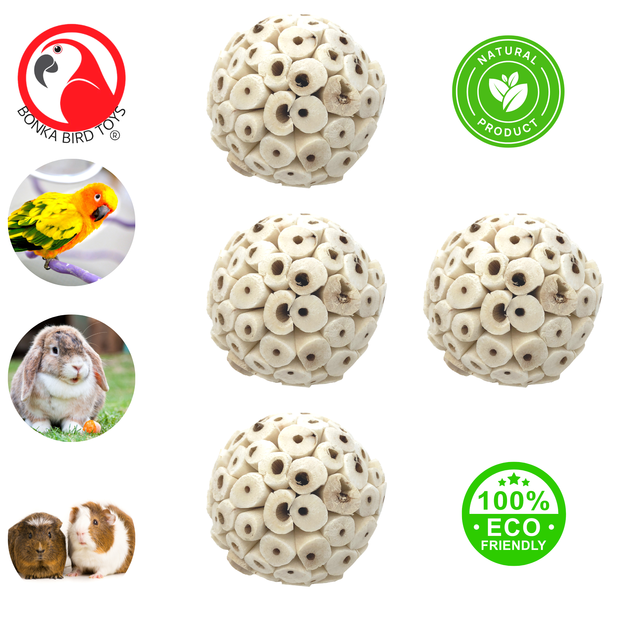 Mini Sola Balls - Bonka Bird Toys
