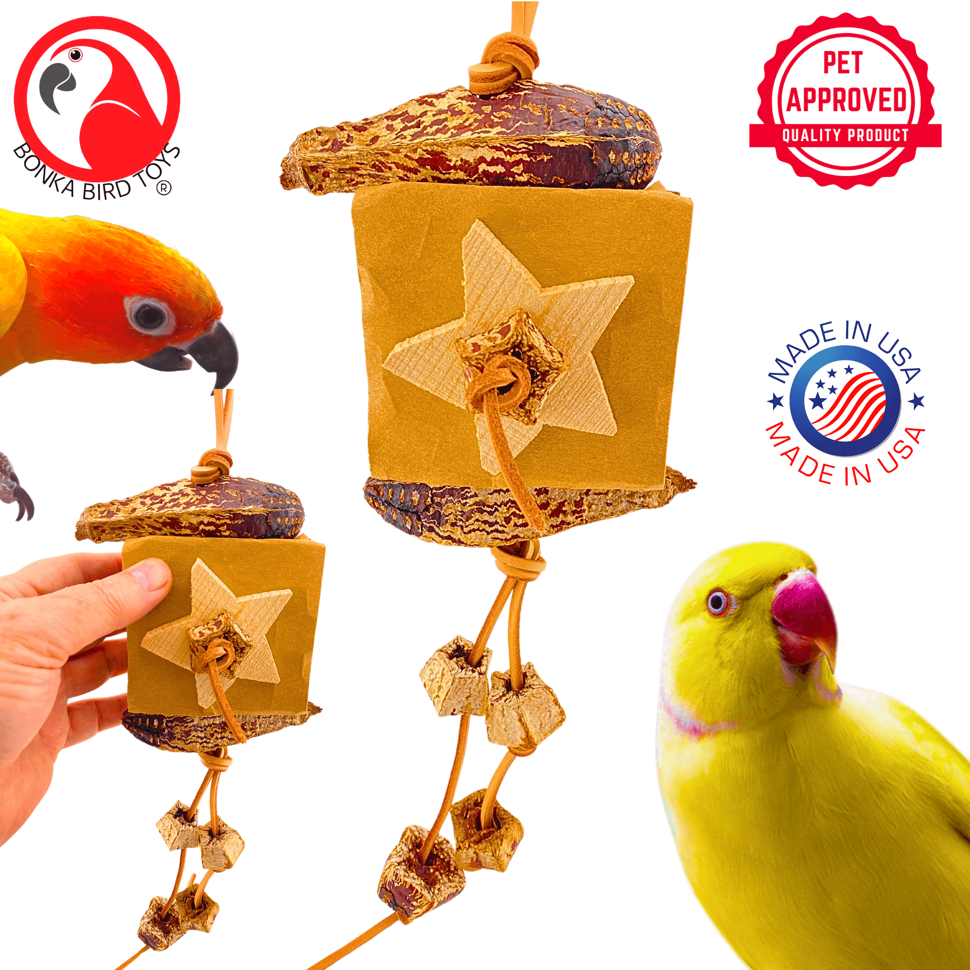 1144 Star Forage Block - Bonka Bird Toys