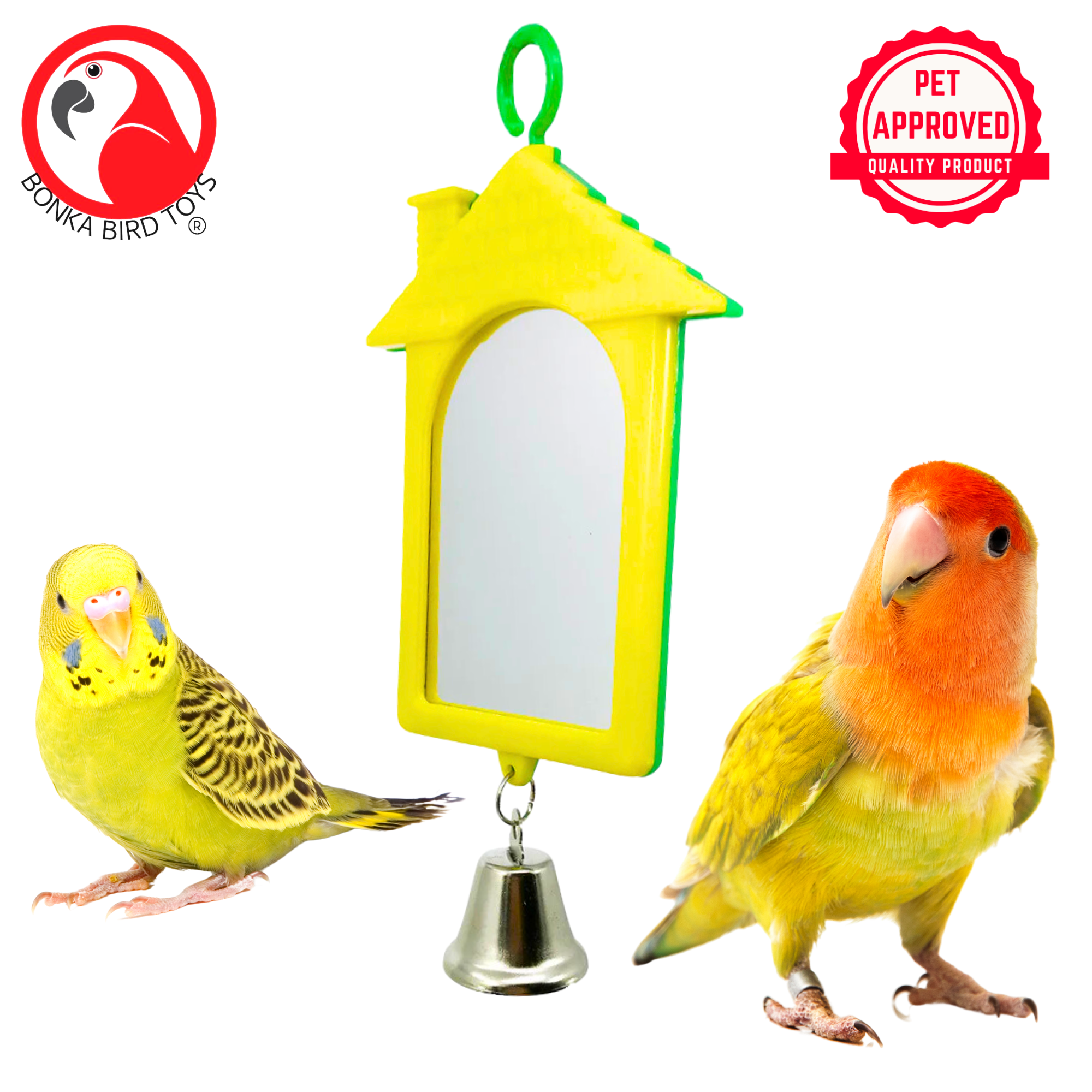 36414 House Mirror - Bonka Bird Toys