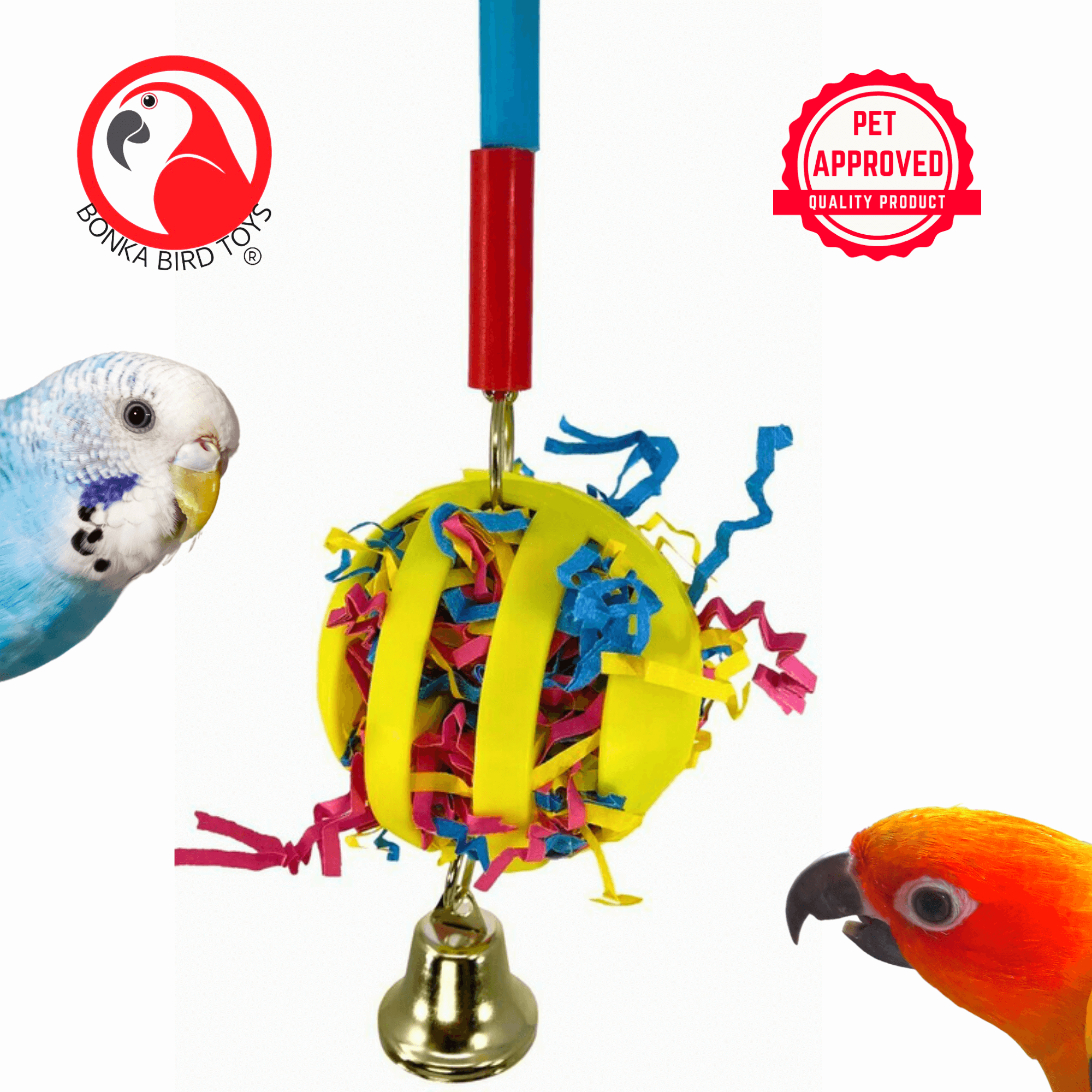1583 Forage My Ball - Bonka Bird Toys
