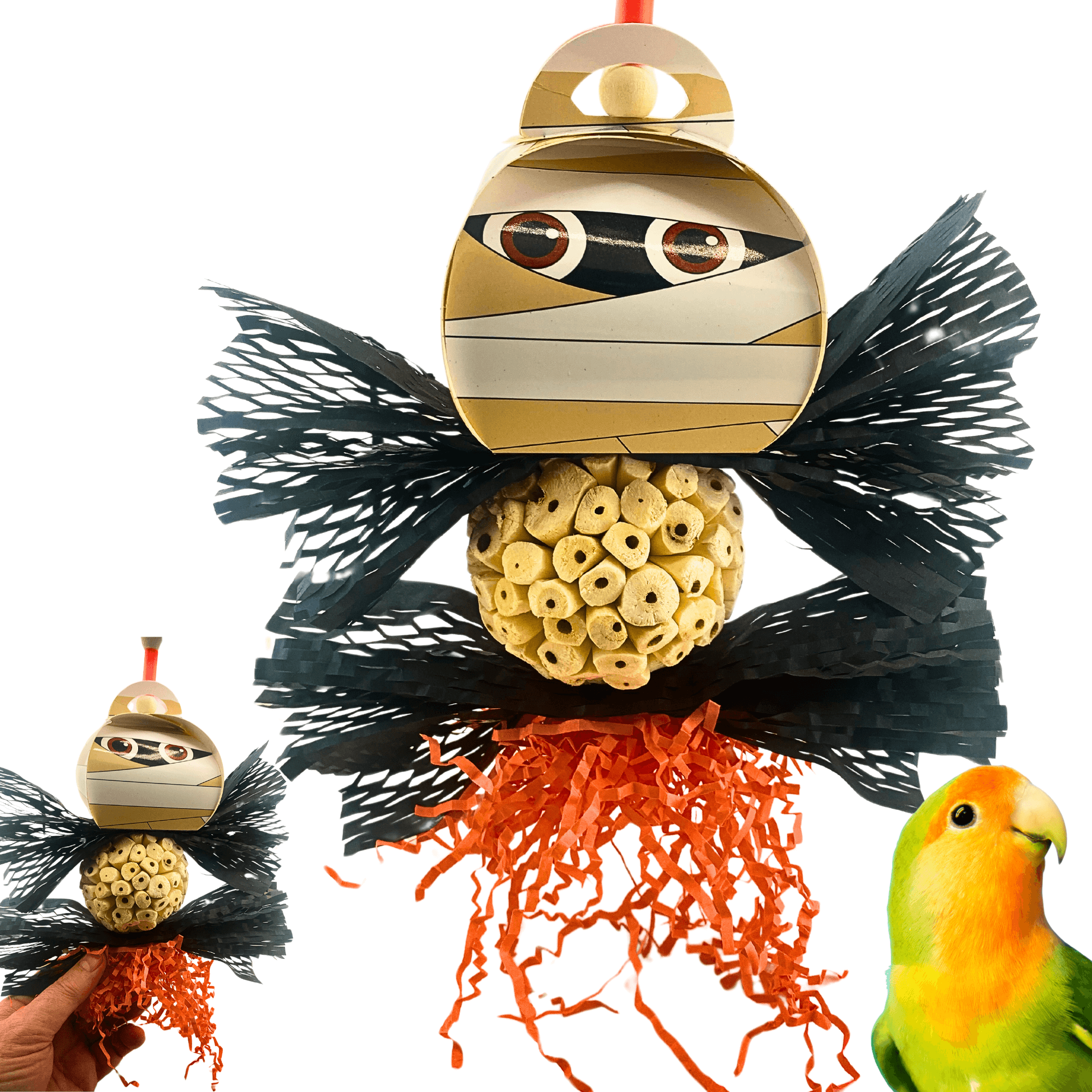 2718 Spooky Halloween Mummy - Bonka Bird Toys