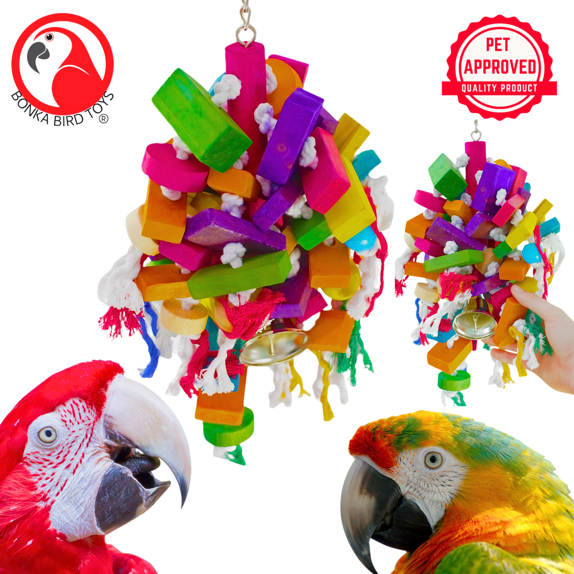1394 Huge Jumble - Bonka Bird Toys