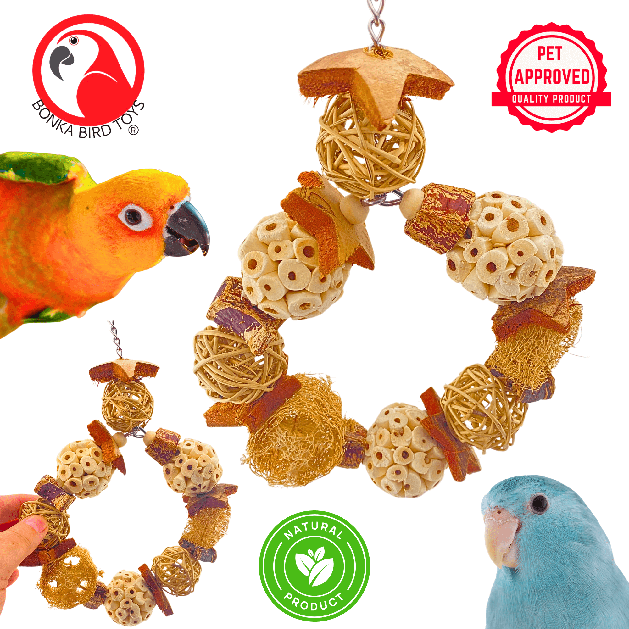 1199 Natures Harmony Swing - Bonka Bird Toys