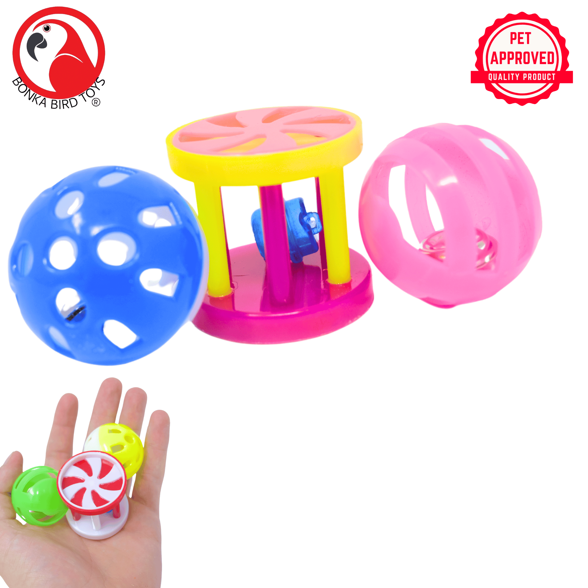 1195 Play Three Foot Talon - Bonka Bird Toys