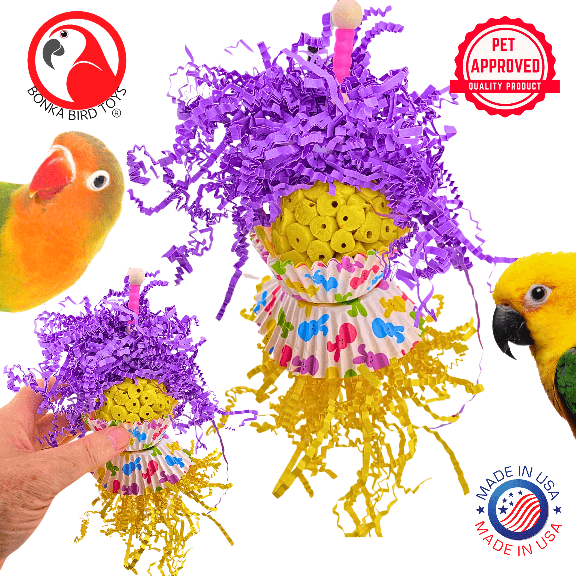 1030 Hoppy Easter - Bonka Bird Toys
