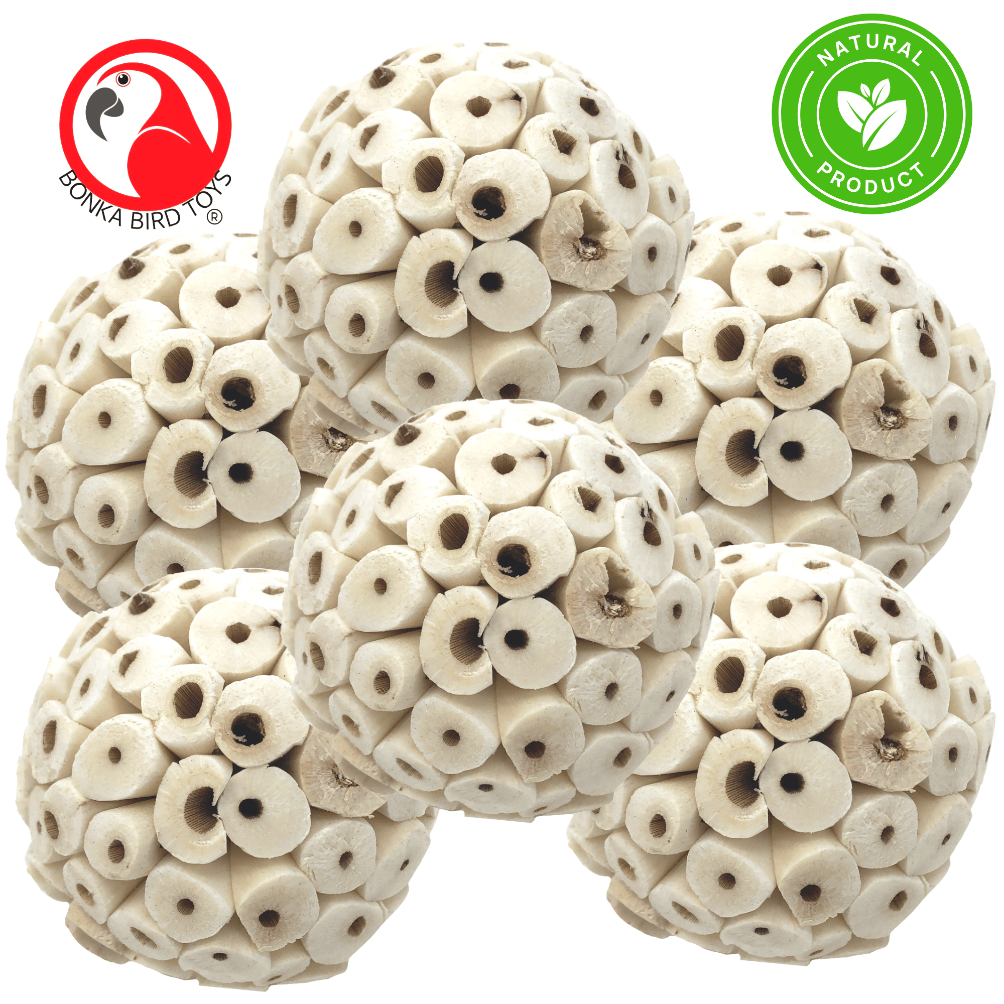 2117 Pk6 Sola Atta Balls - Bonka Bird Toys
