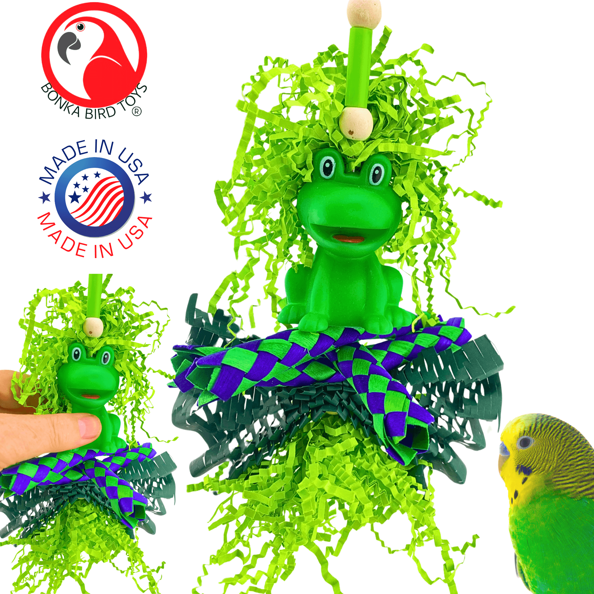2628 Lucky Frog - Bonka Bird Toys