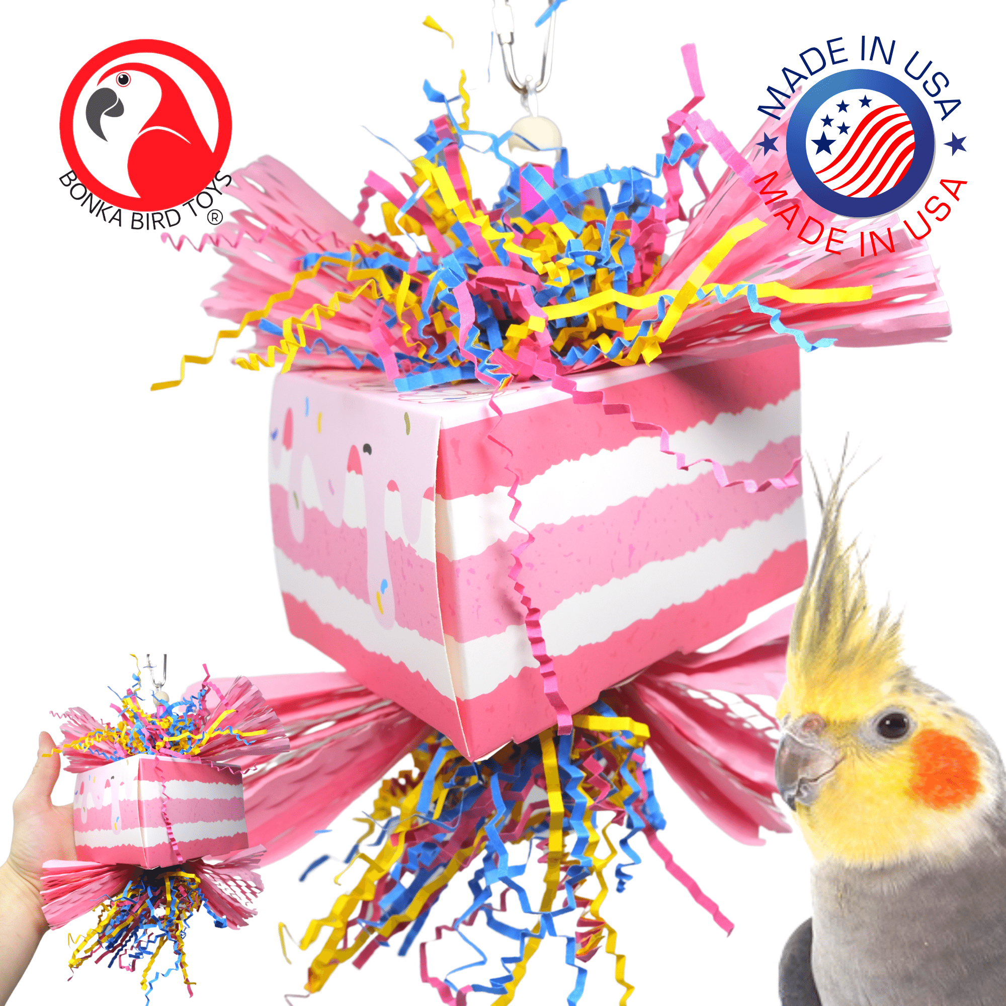 1009 Piece of Cake - Bonka Bird Toys