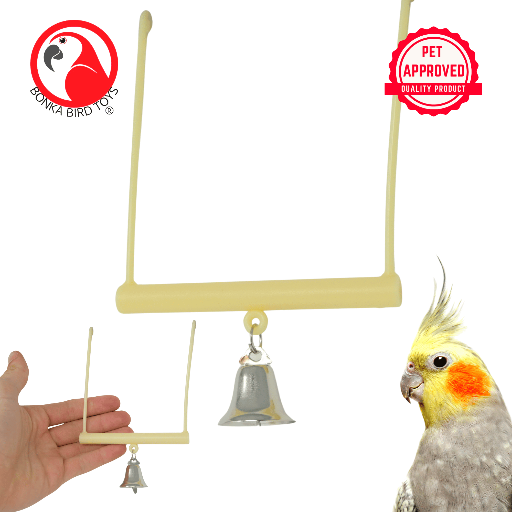 6514 Hook Swing BOGO BUNDLE BUY ONE GET ONE FREE! - Bonka Bird Toys