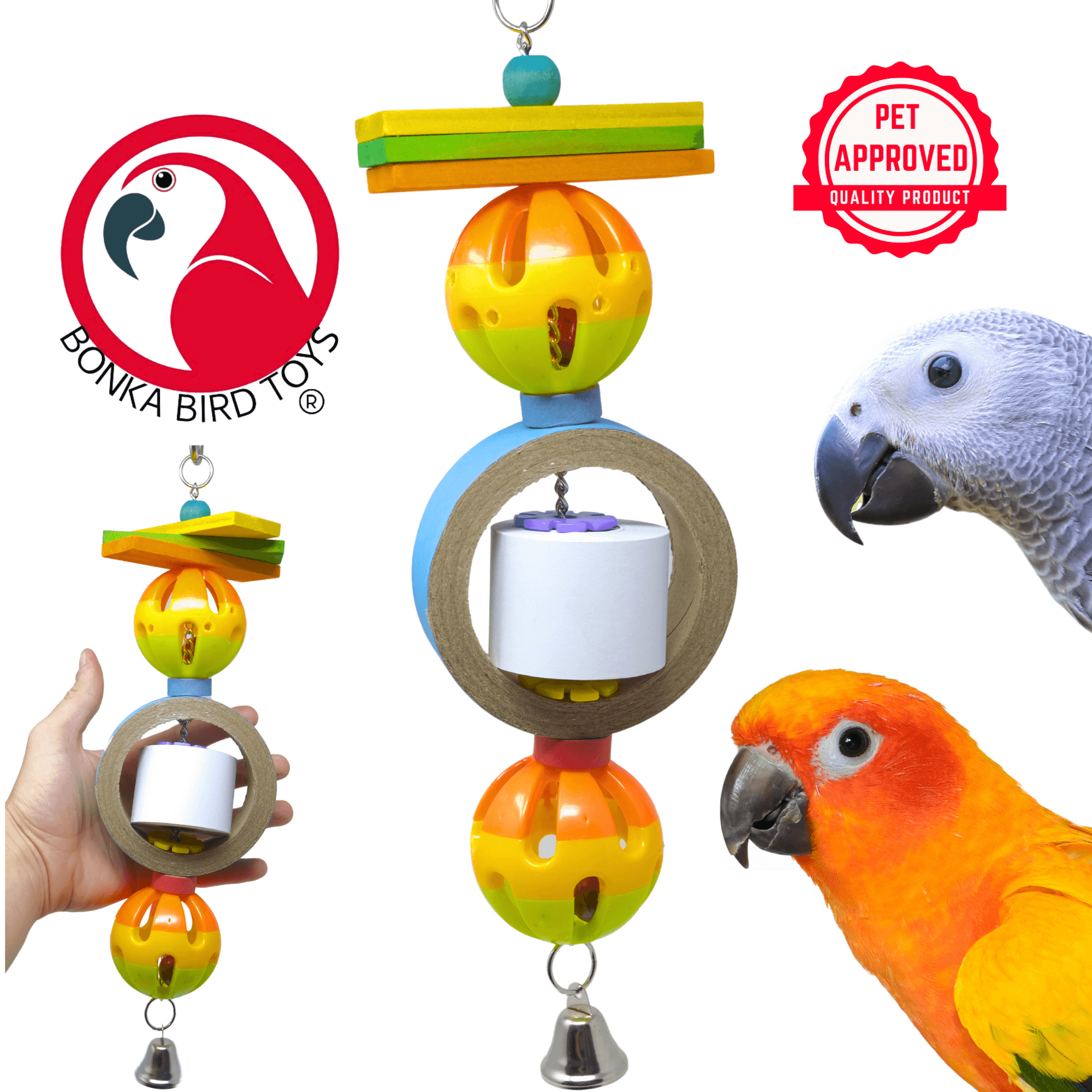 2670 Bagel Ball - Bonka Bird Toys