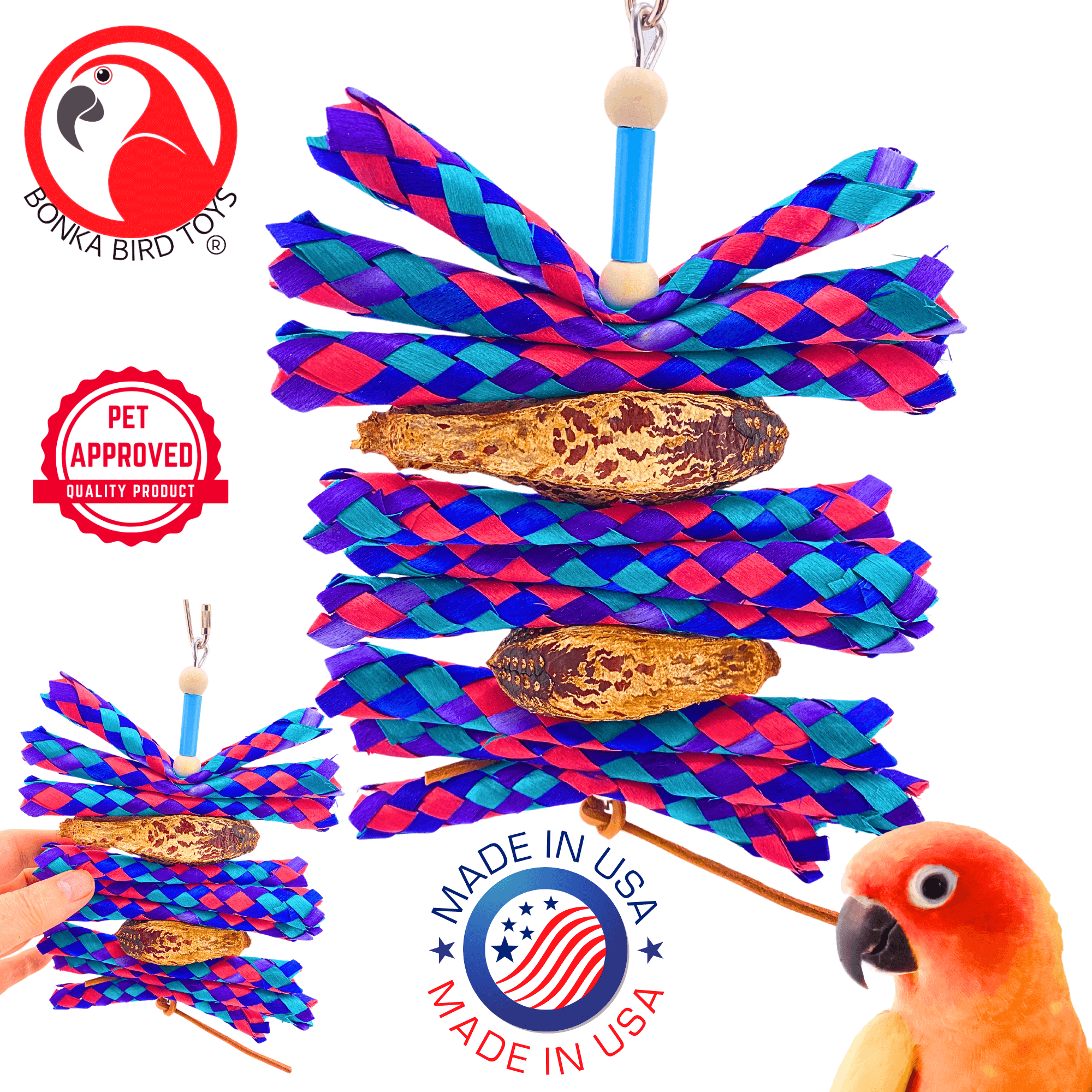 2617 Mahogany Trap - Bonka Bird Toys