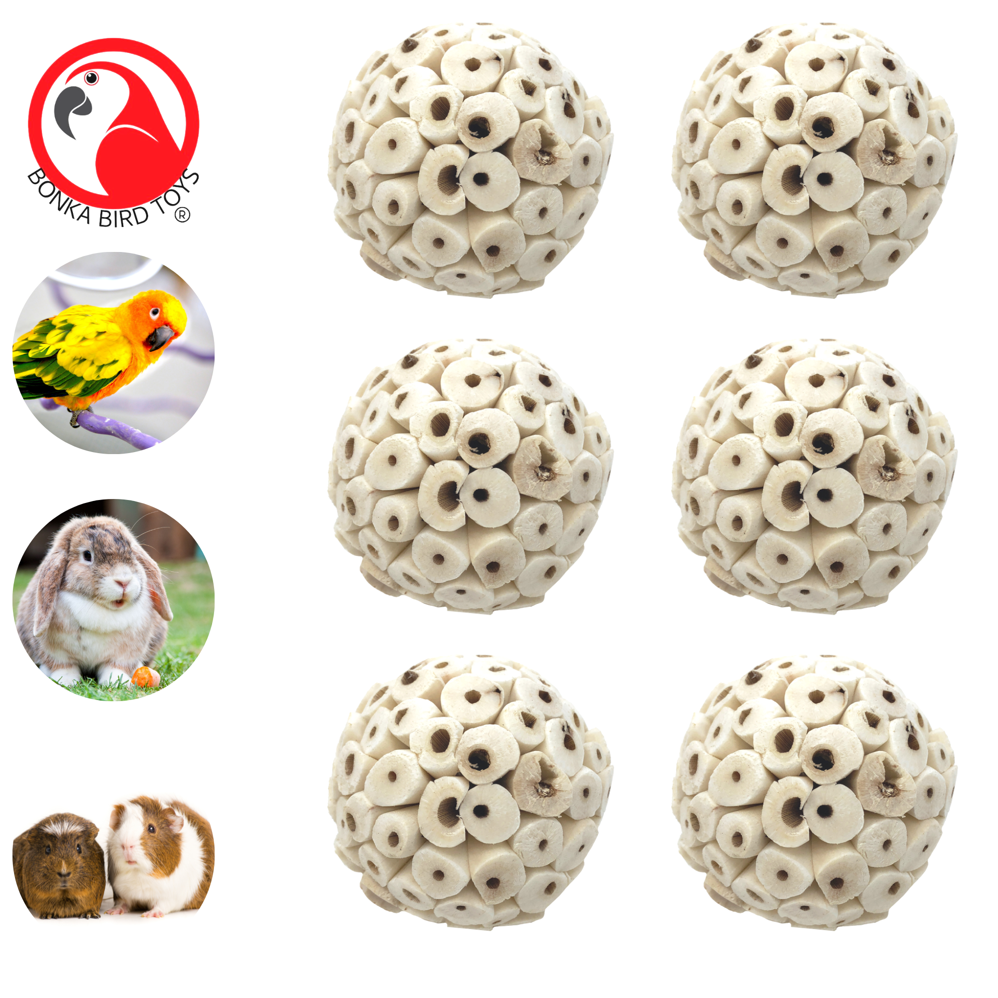 Mini Sola Balls - Bonka Bird Toys