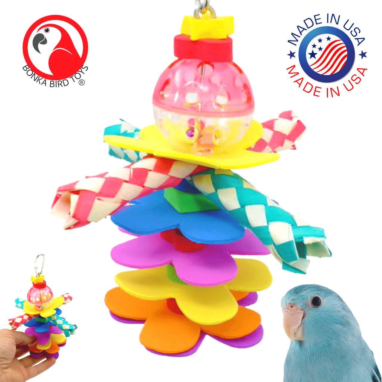 1861 Flower Power - Bonka Bird Toys